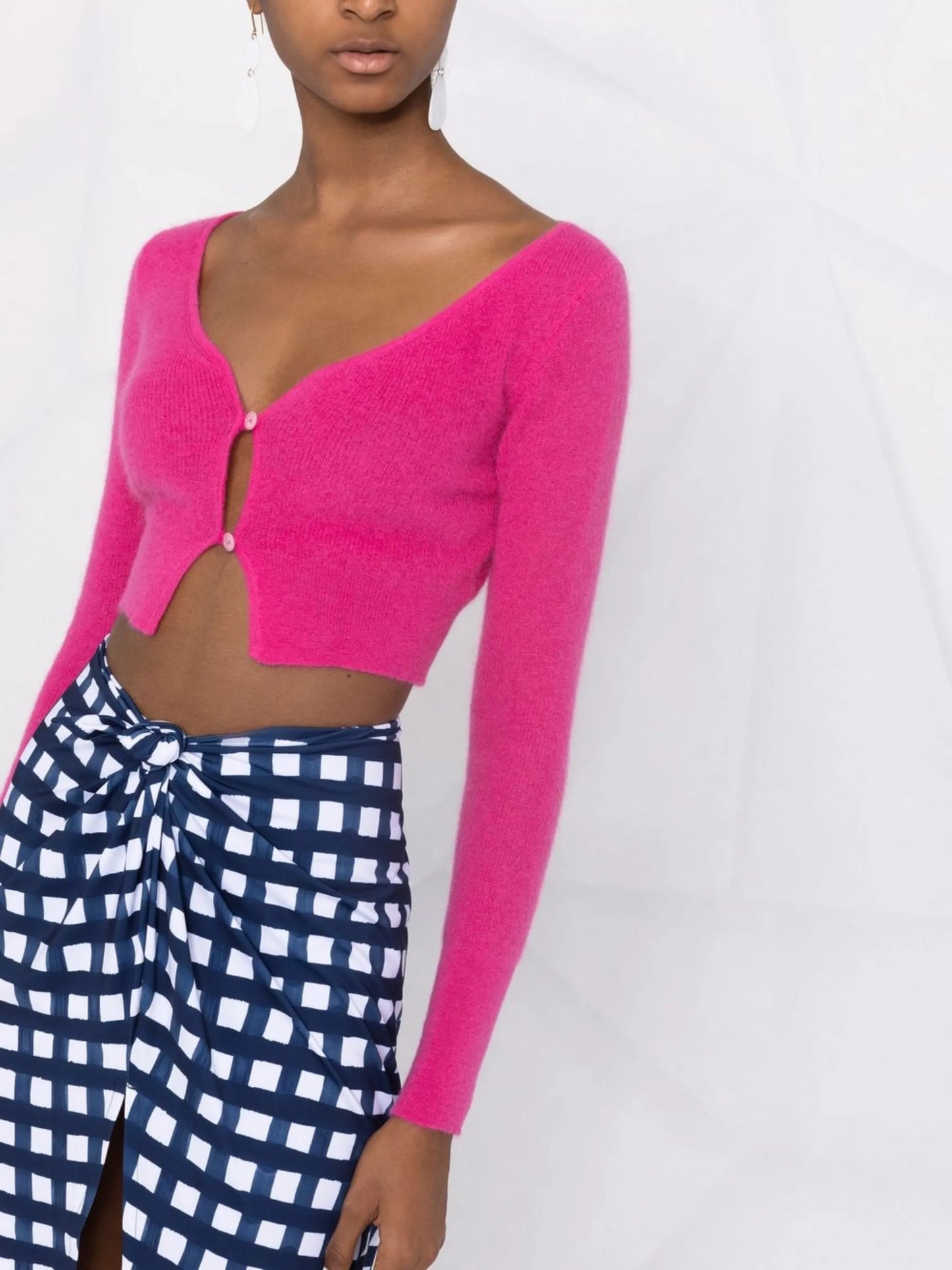 Le Cardigan Alzou cropped jacket