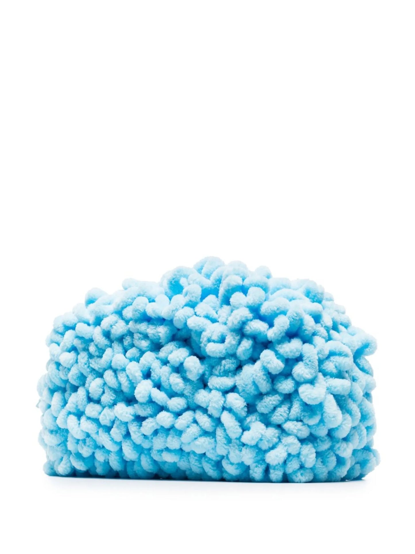 mop-effect clutch bag