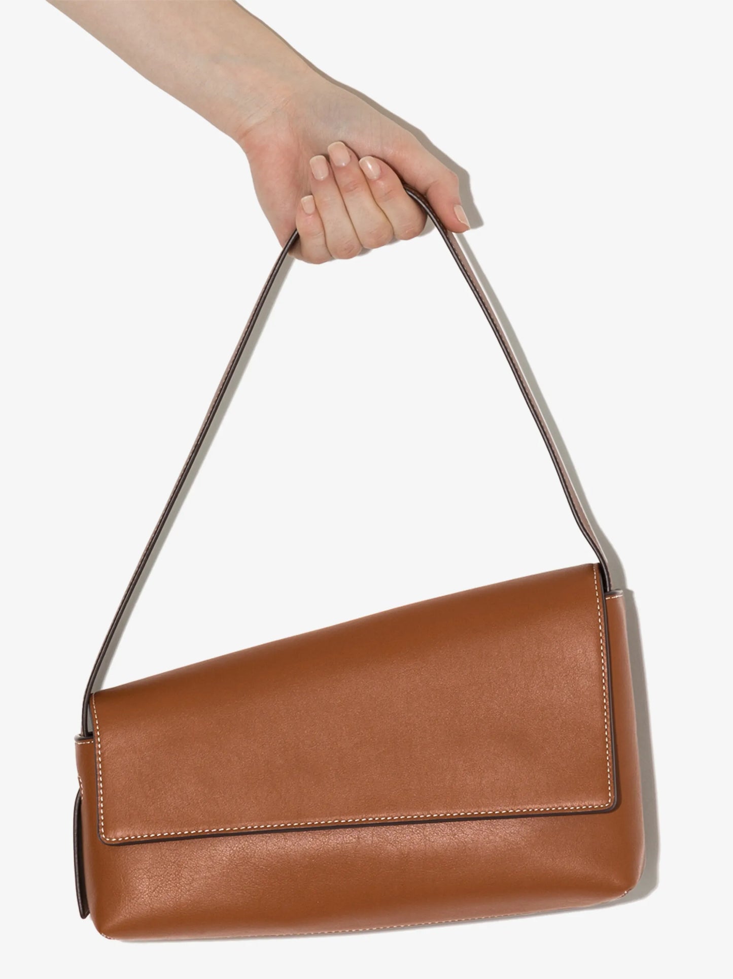 Acute asymmetrical shoulder bag