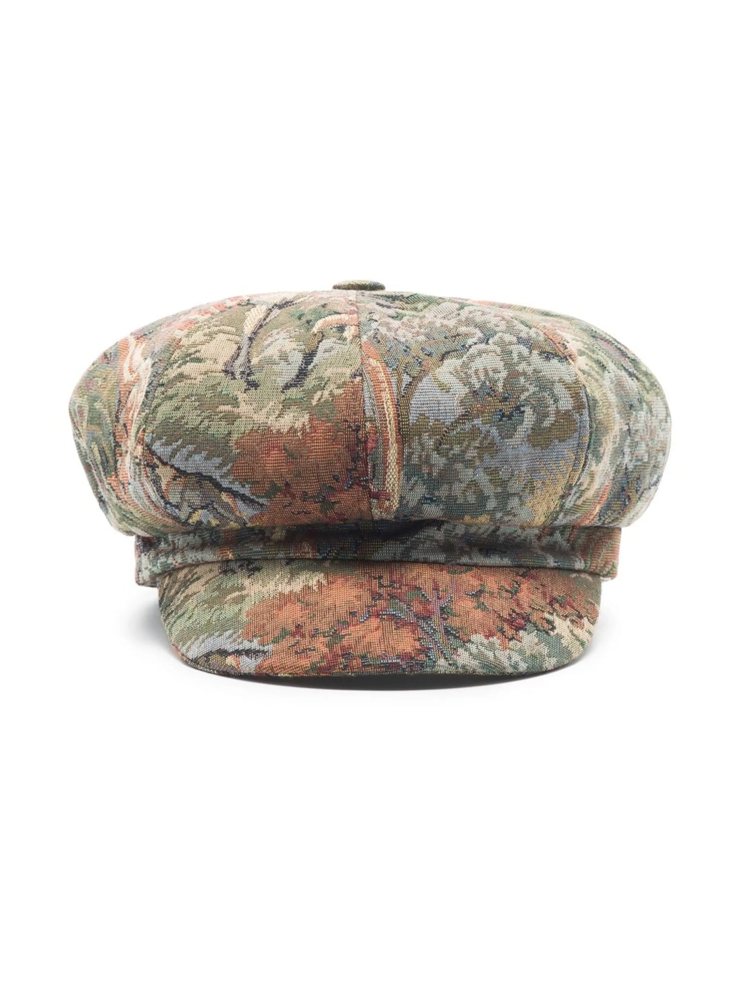 jacquard baker boy cap