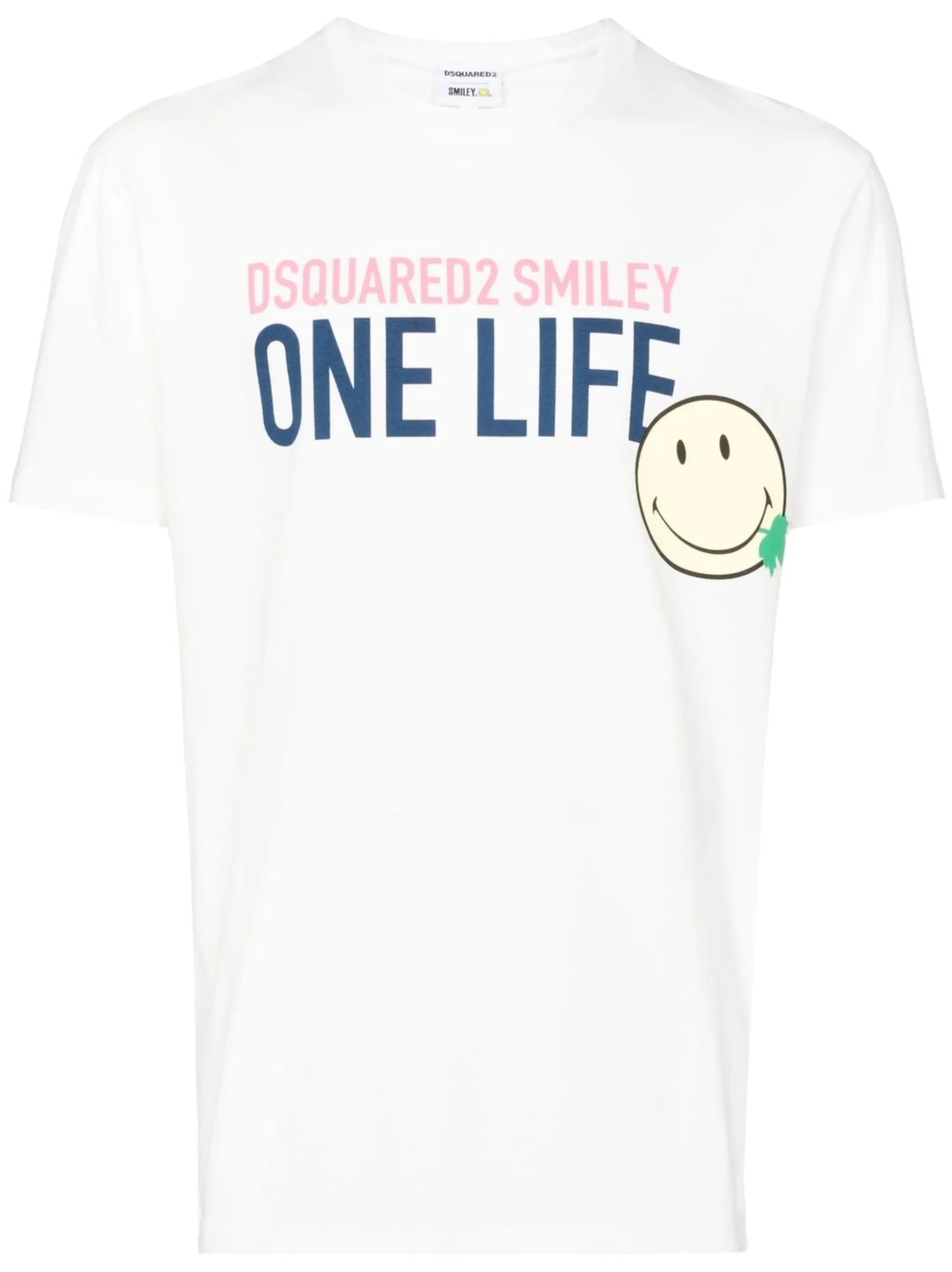 graphic-print short-sleeved T-shirt