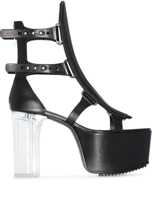 Spartan platform sandals