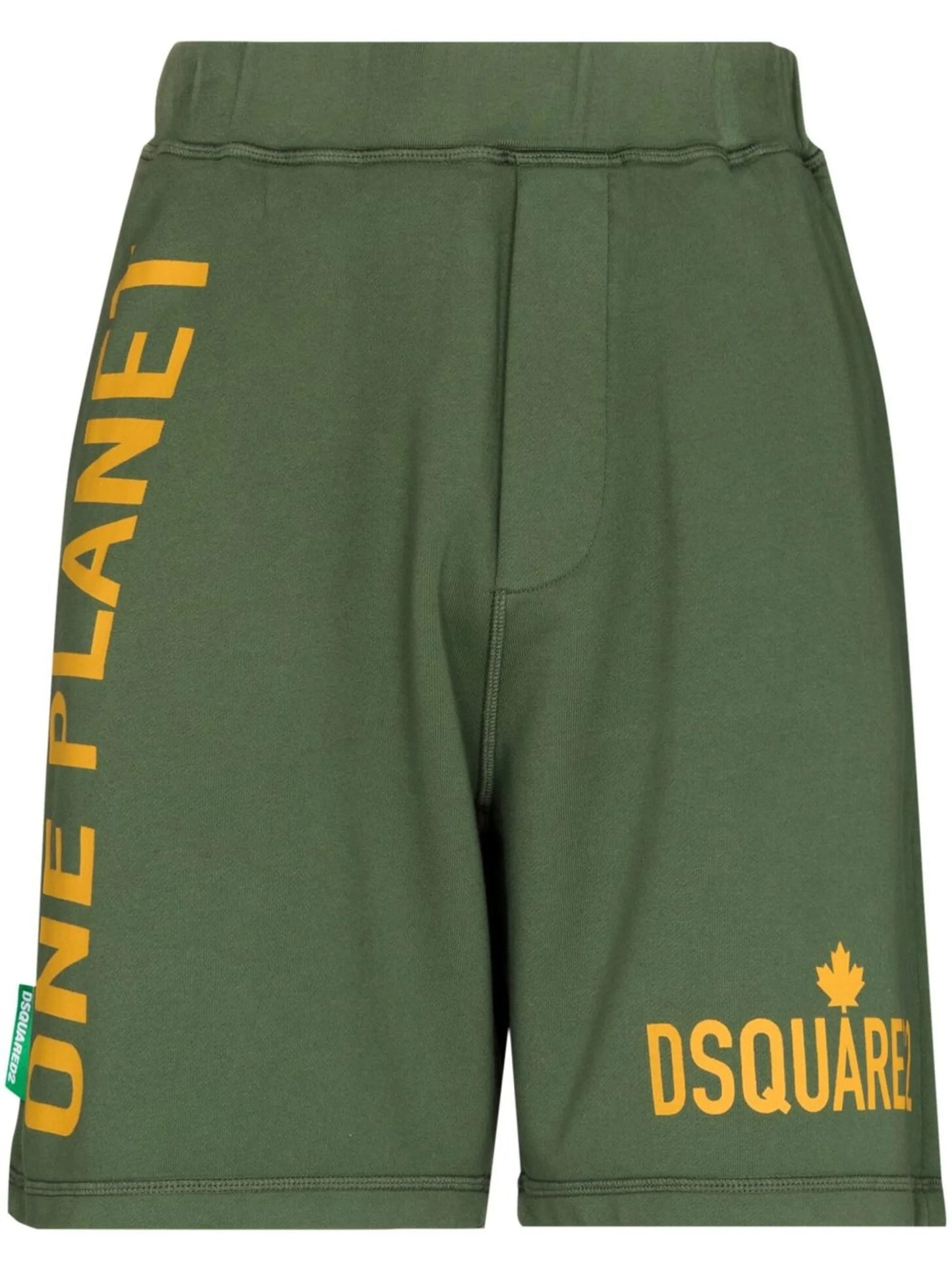 logo-print track shorts