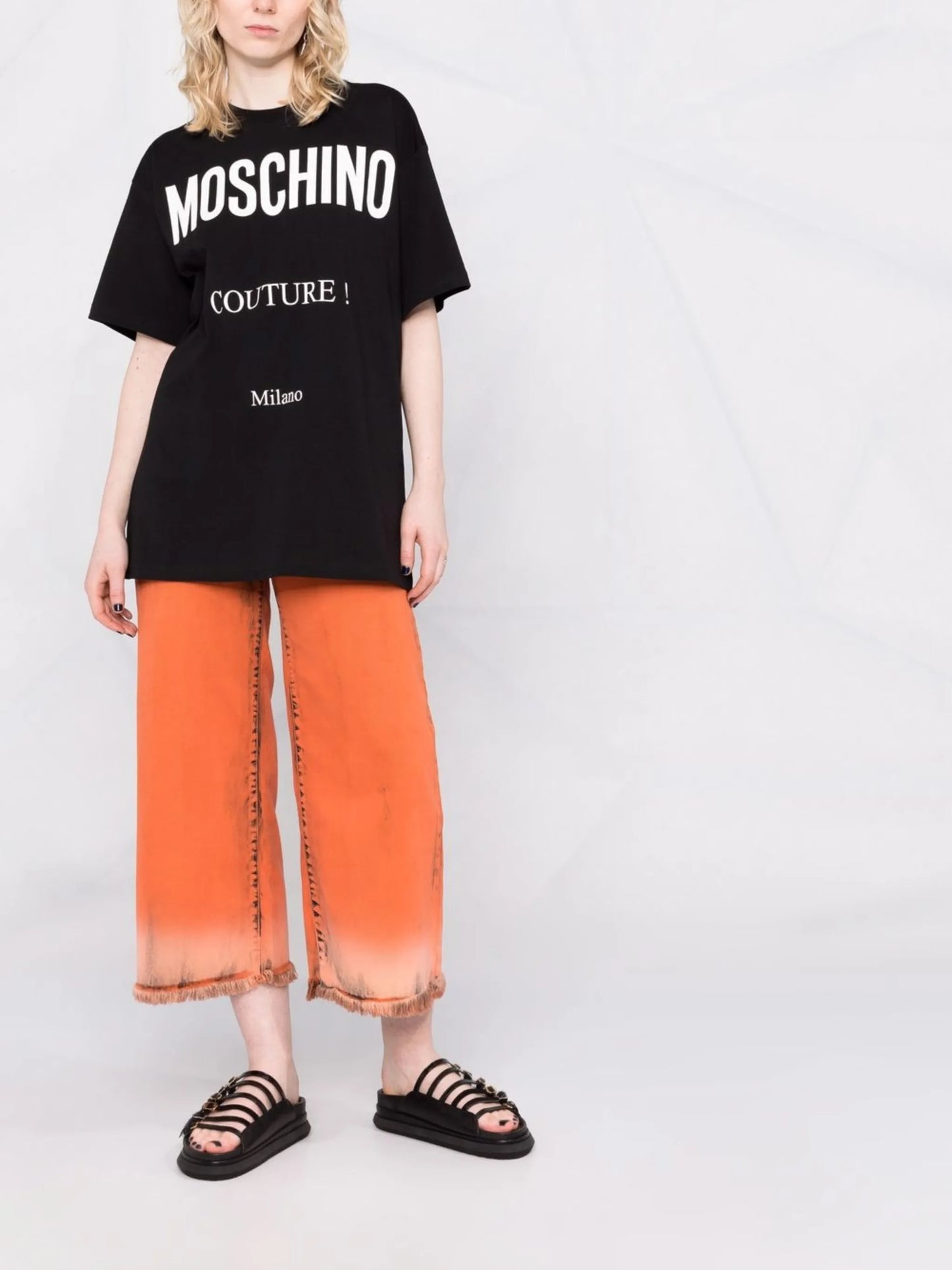 Couture logo-print T-shirt