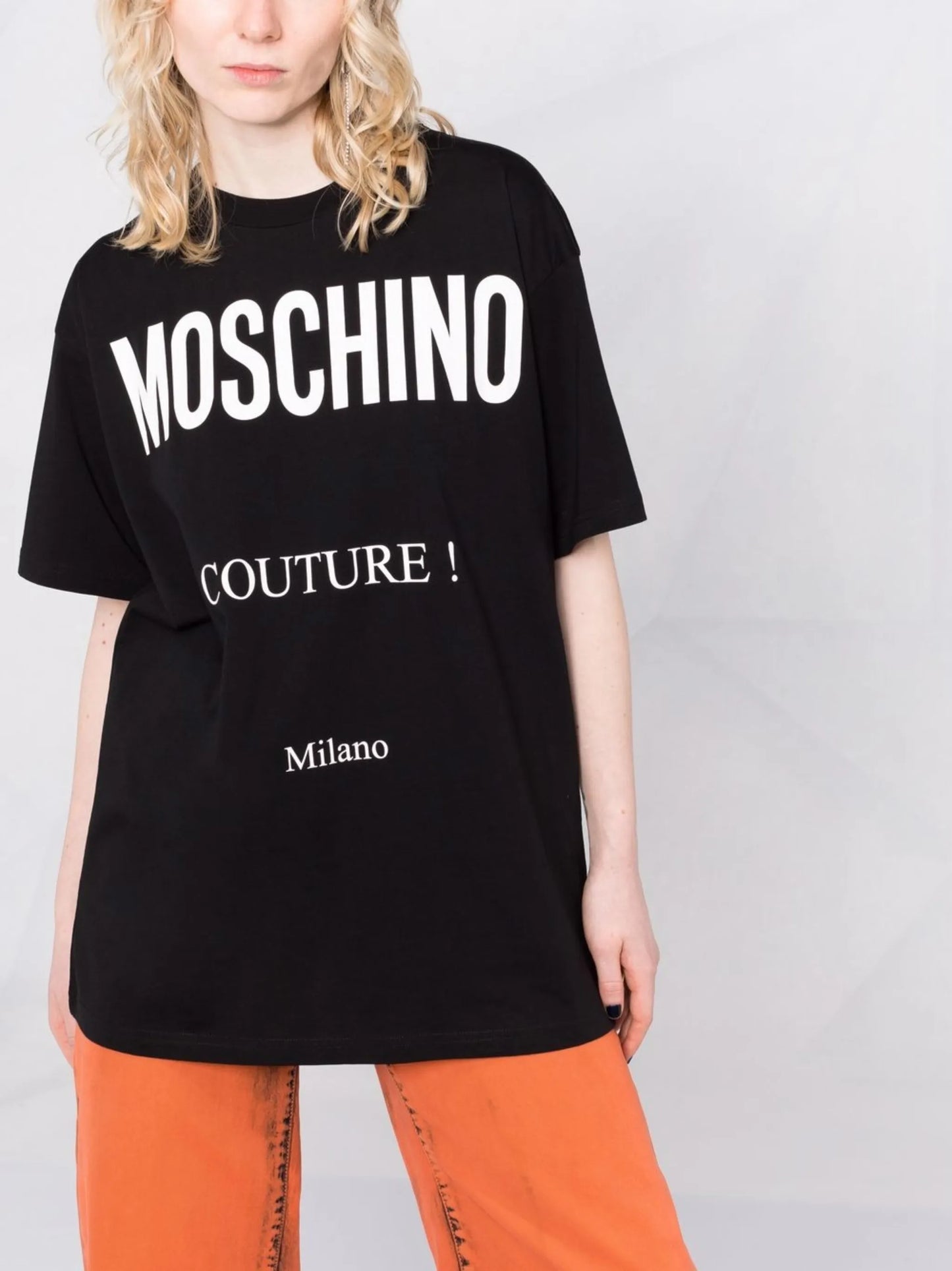 Couture logo-print T-shirt