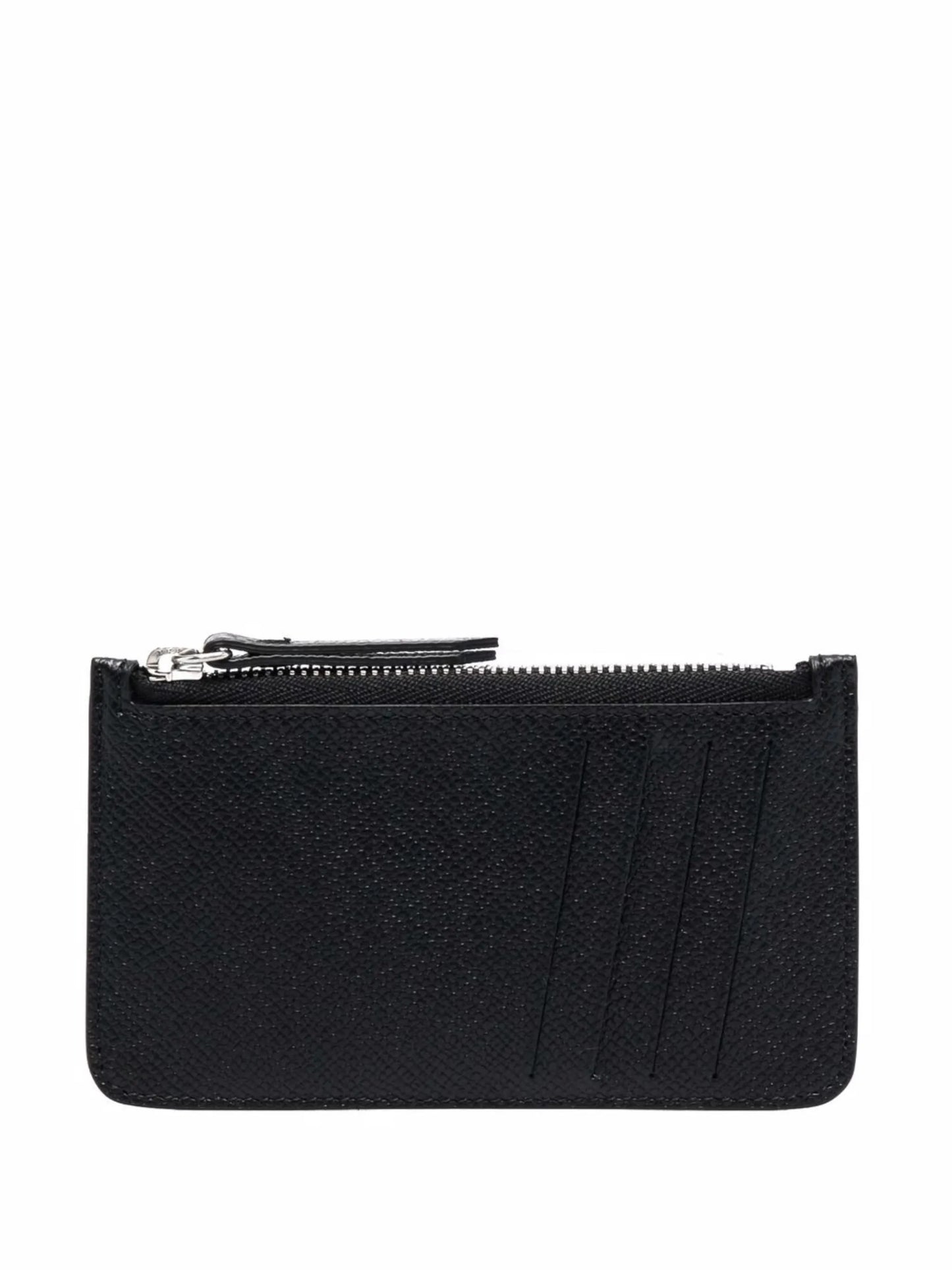 four-stitch leather card holder