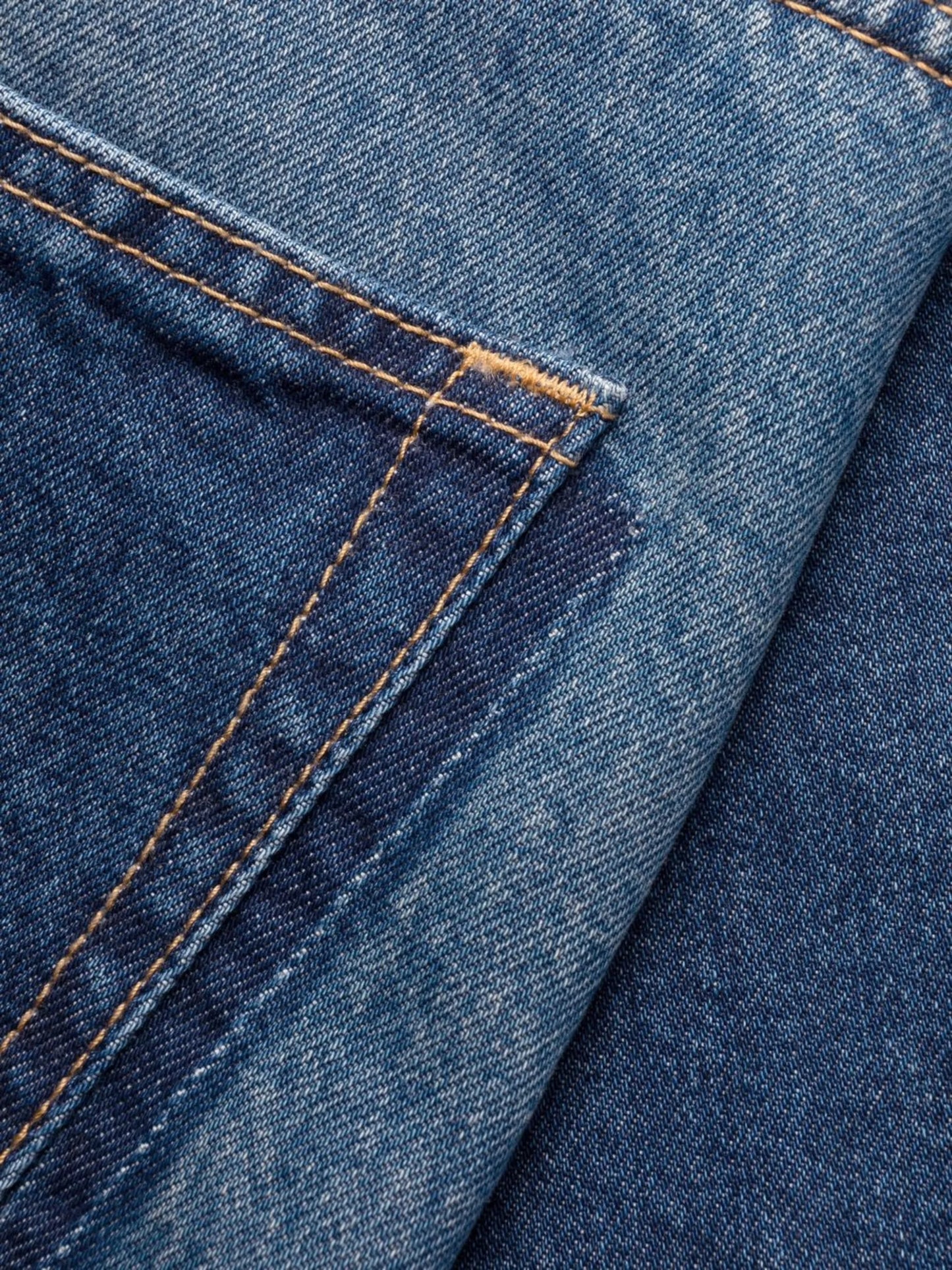two-tone oversize jeans
