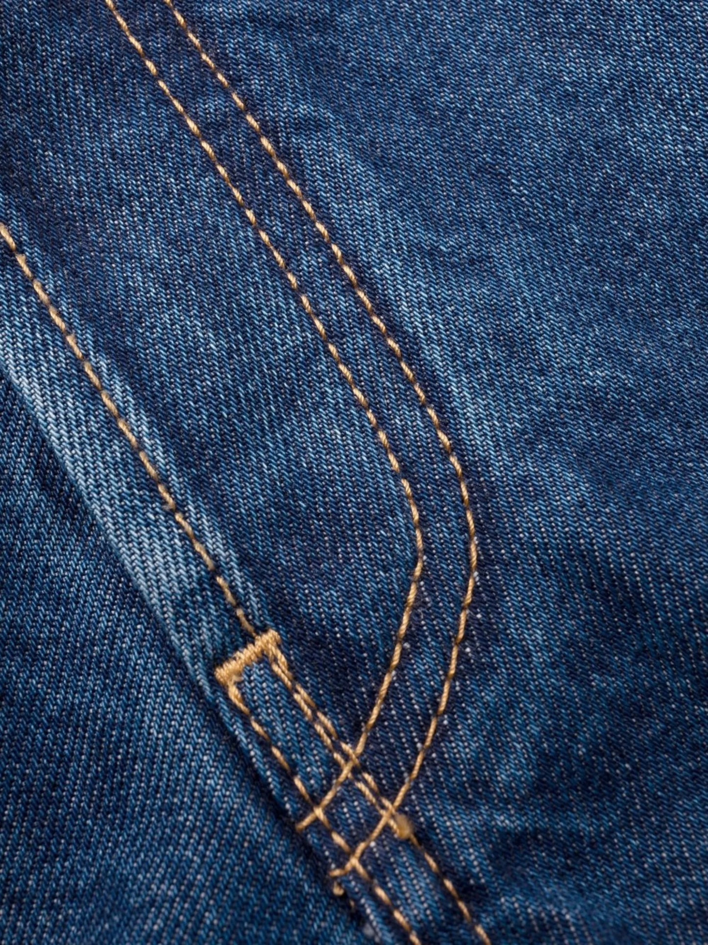 two-tone oversize jeans