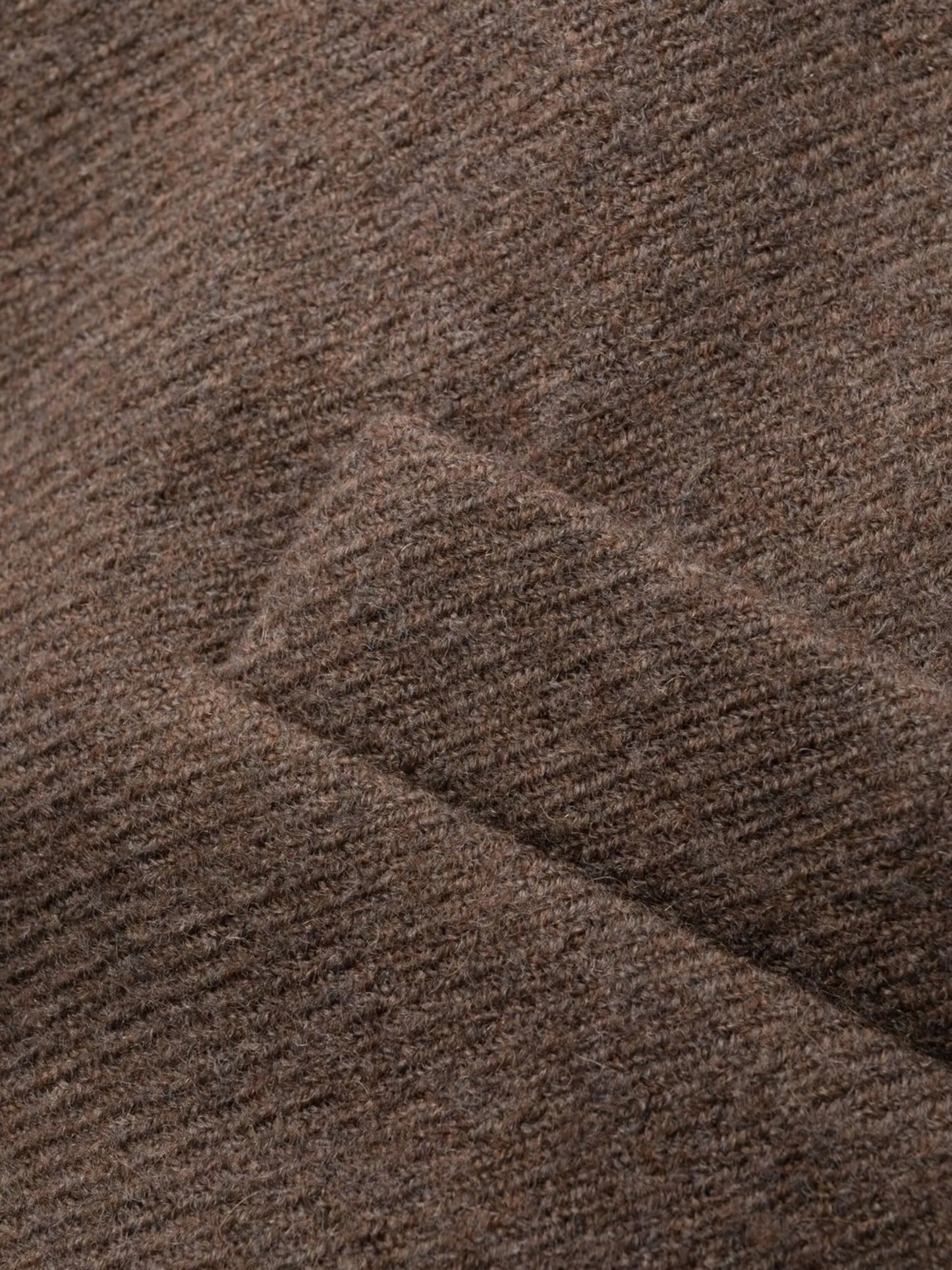 single-breasted wool coat