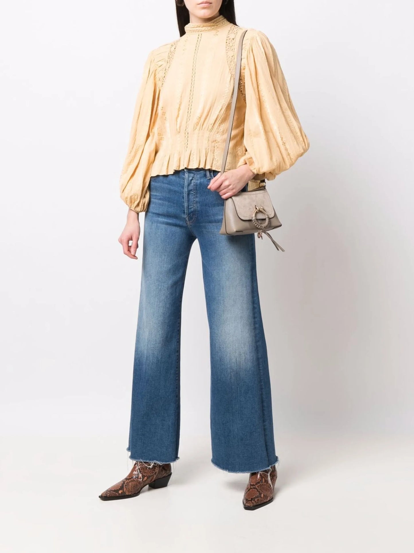 Hana suede crossbody bag