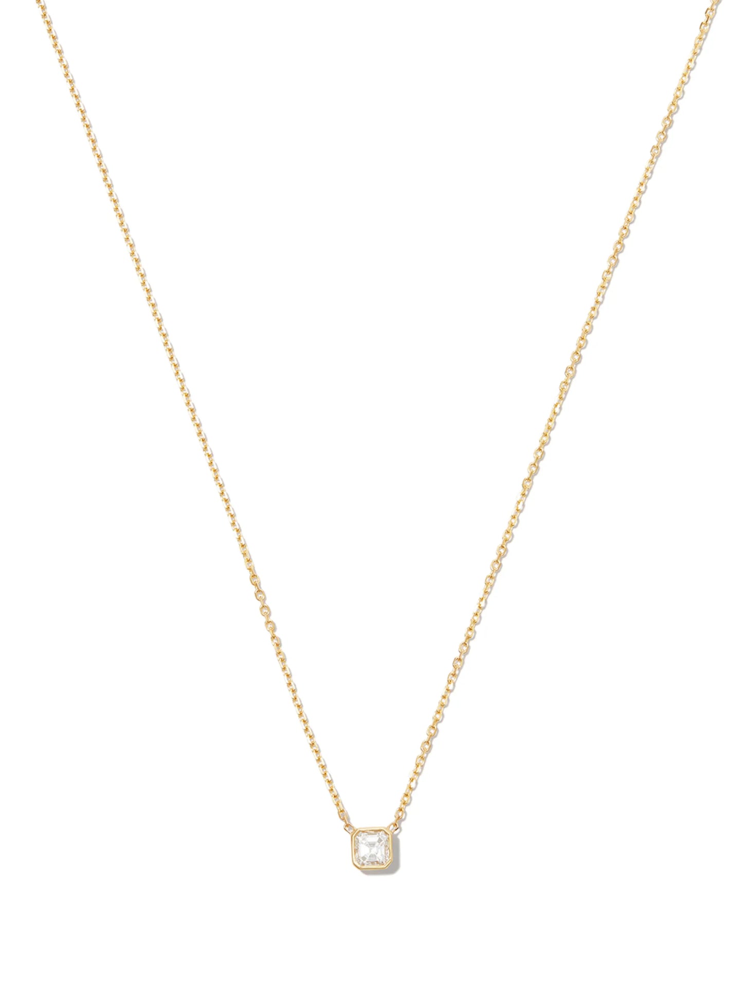18kt yellow gold Cosma diamond necklace
