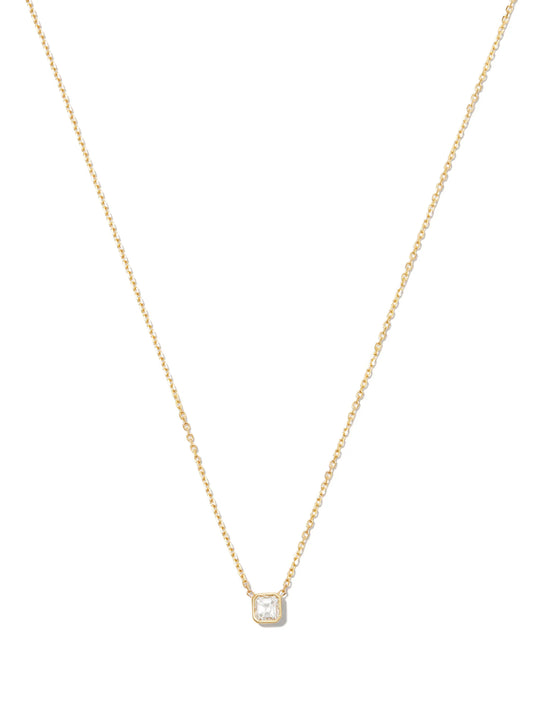 18kt yellow gold Cosma diamond necklace
