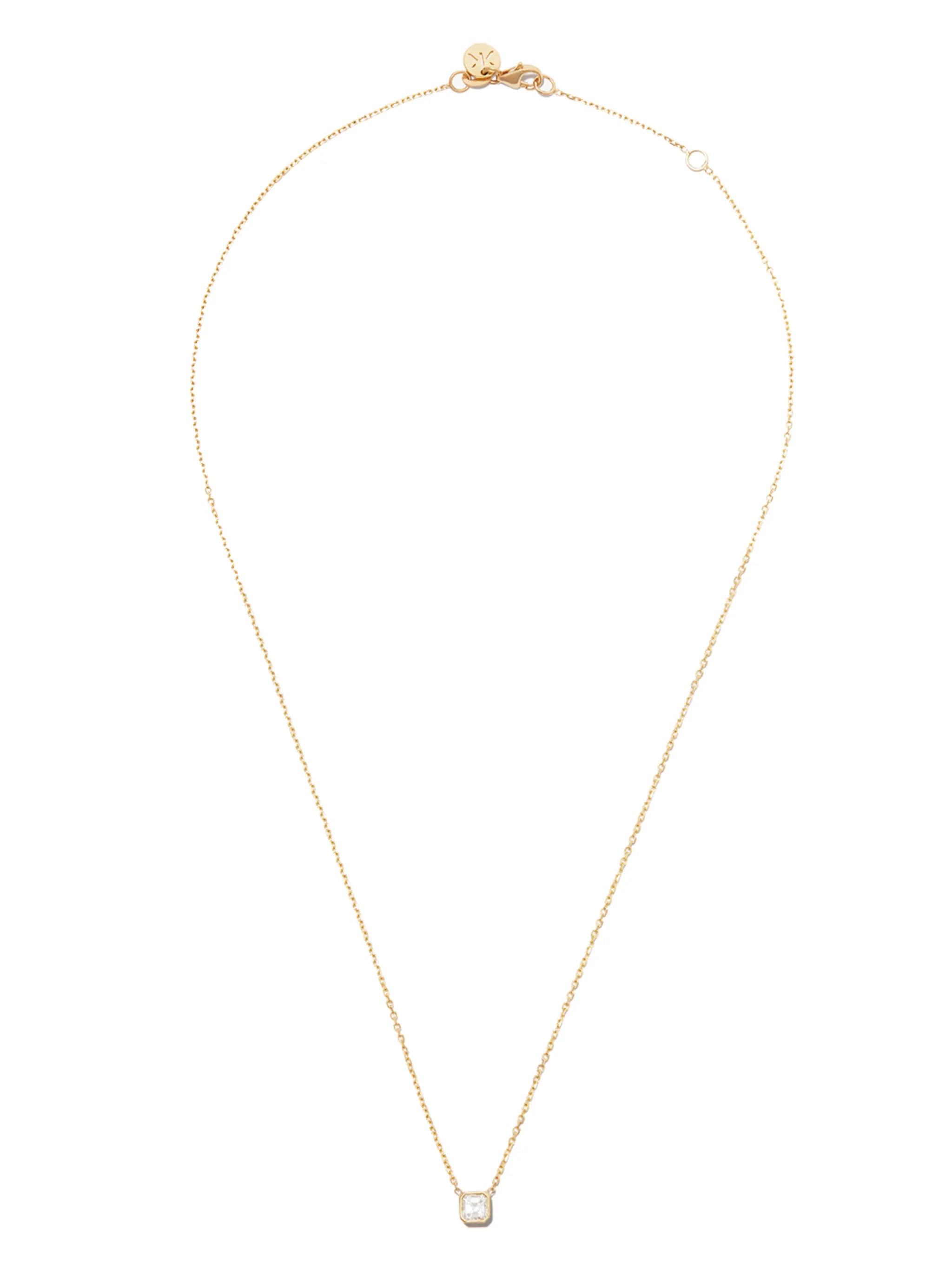 18kt yellow gold Cosma diamond necklace