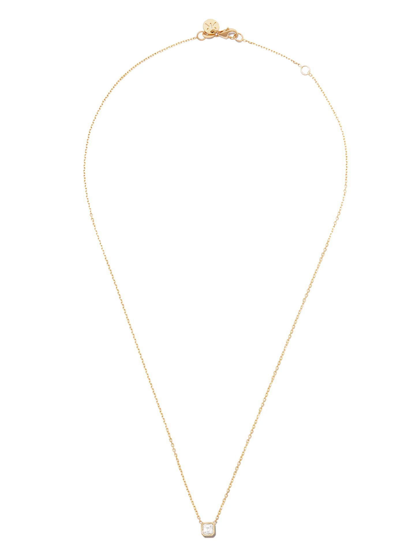 18kt yellow gold Cosma diamond necklace