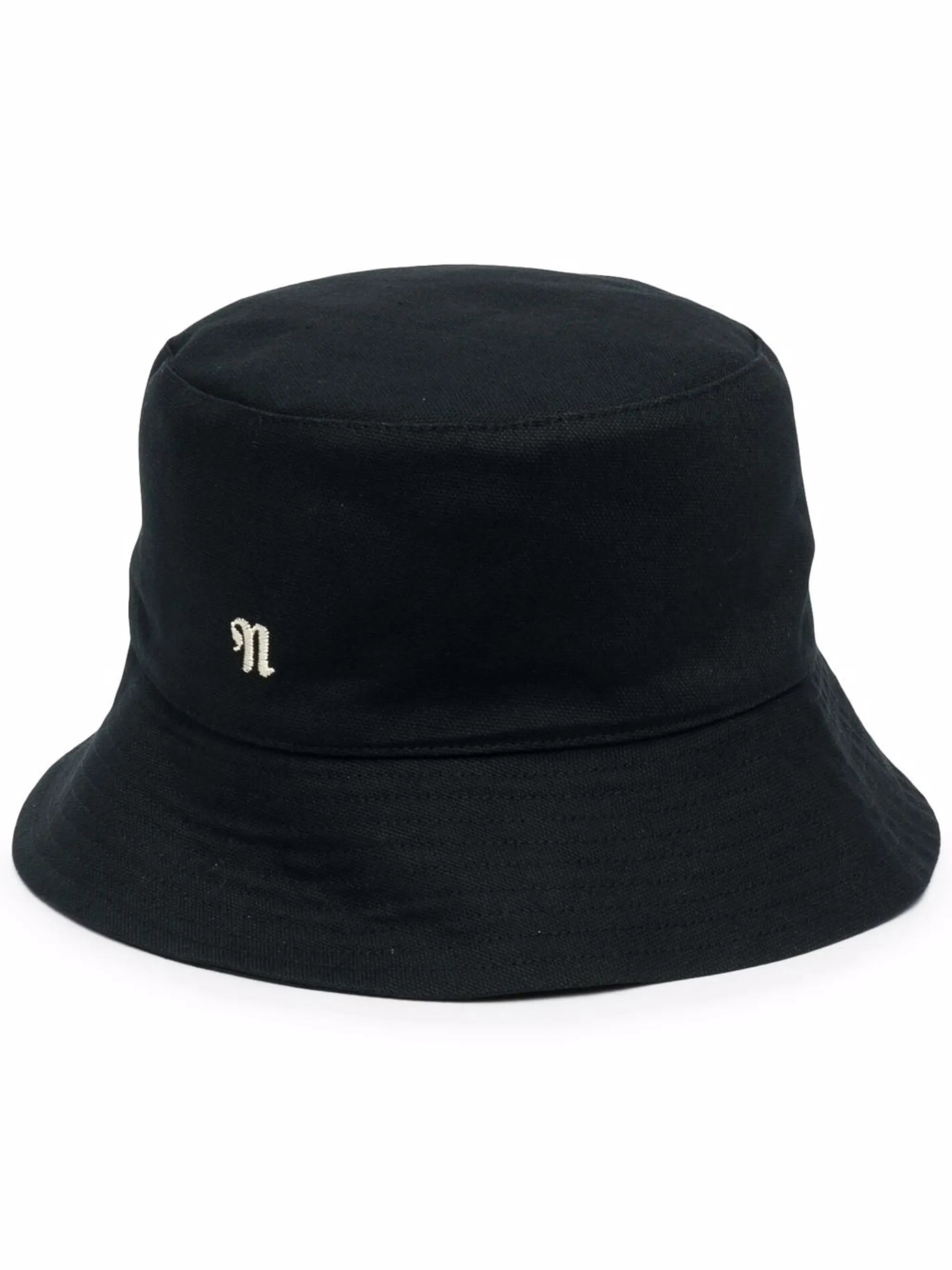 embroidered-logo bucket hat