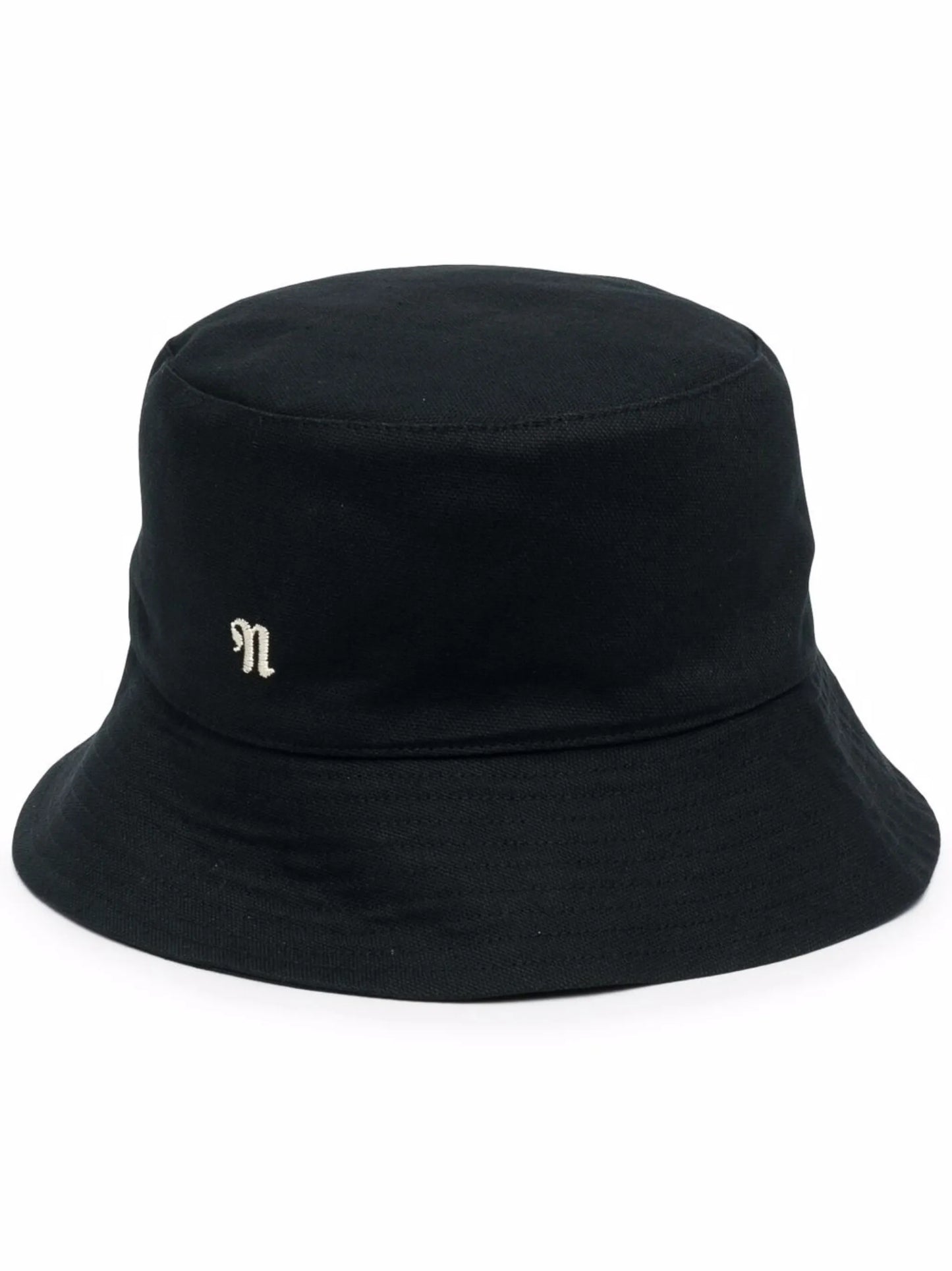 embroidered-logo bucket hat