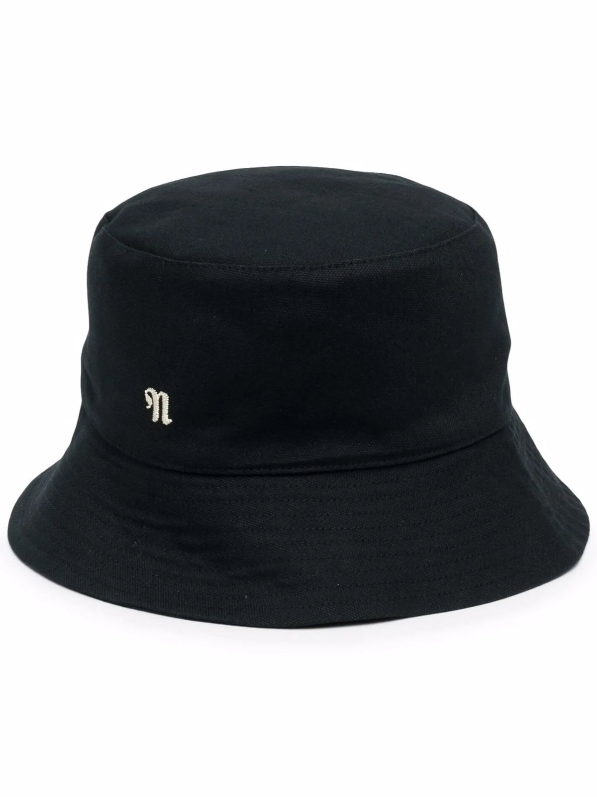 embroidered-logo bucket hat