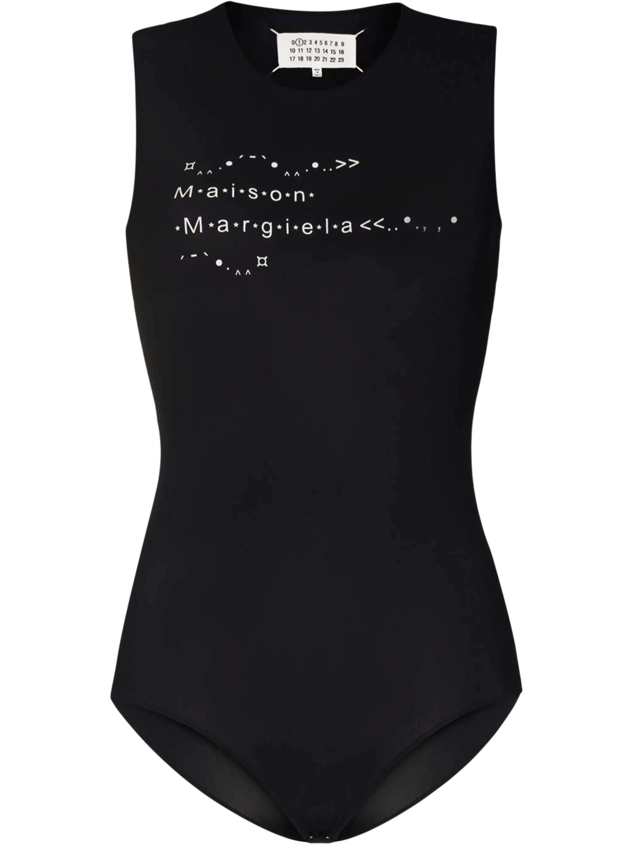 four-stitch logo bodysuit