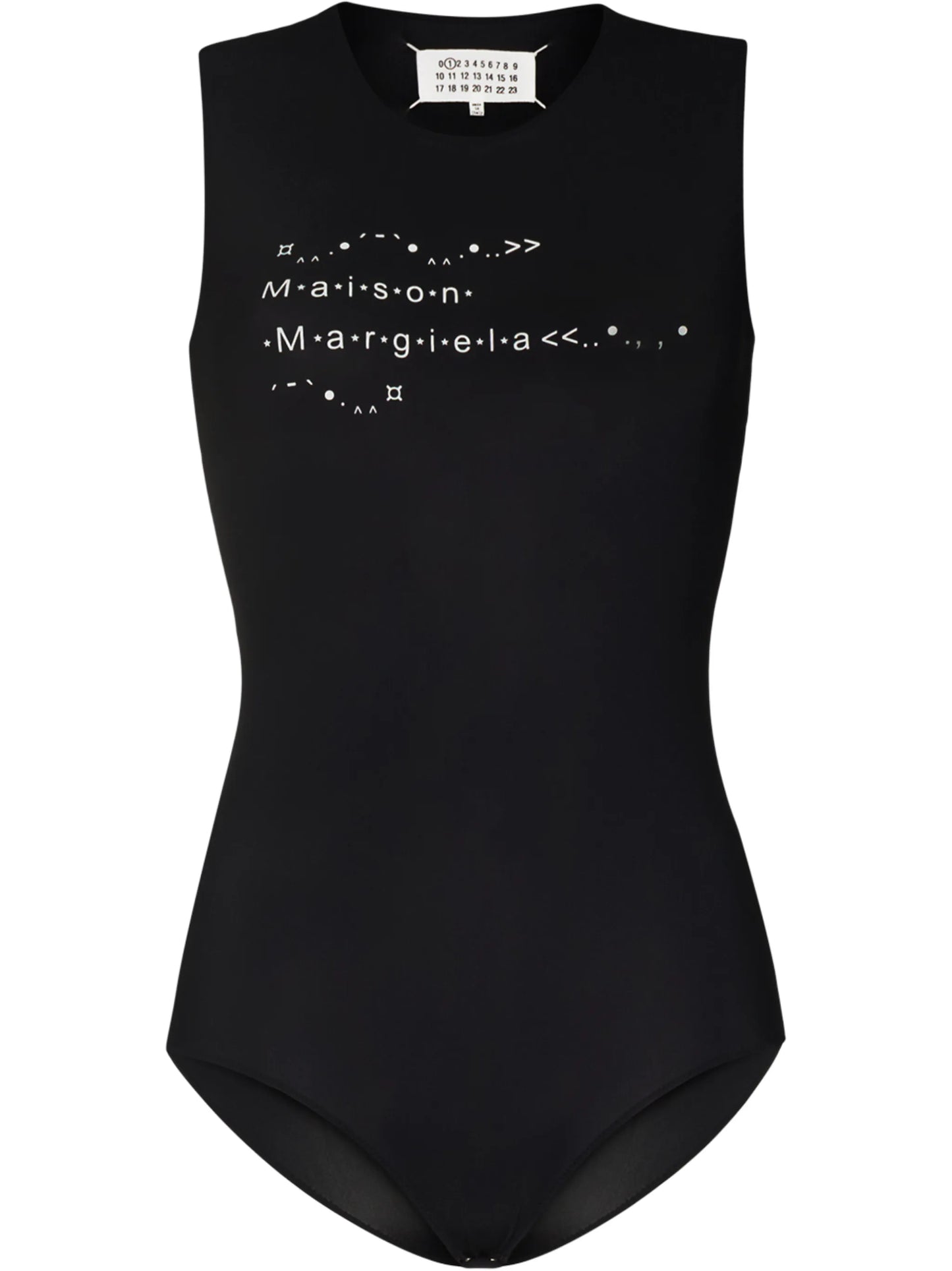 four-stitch logo bodysuit