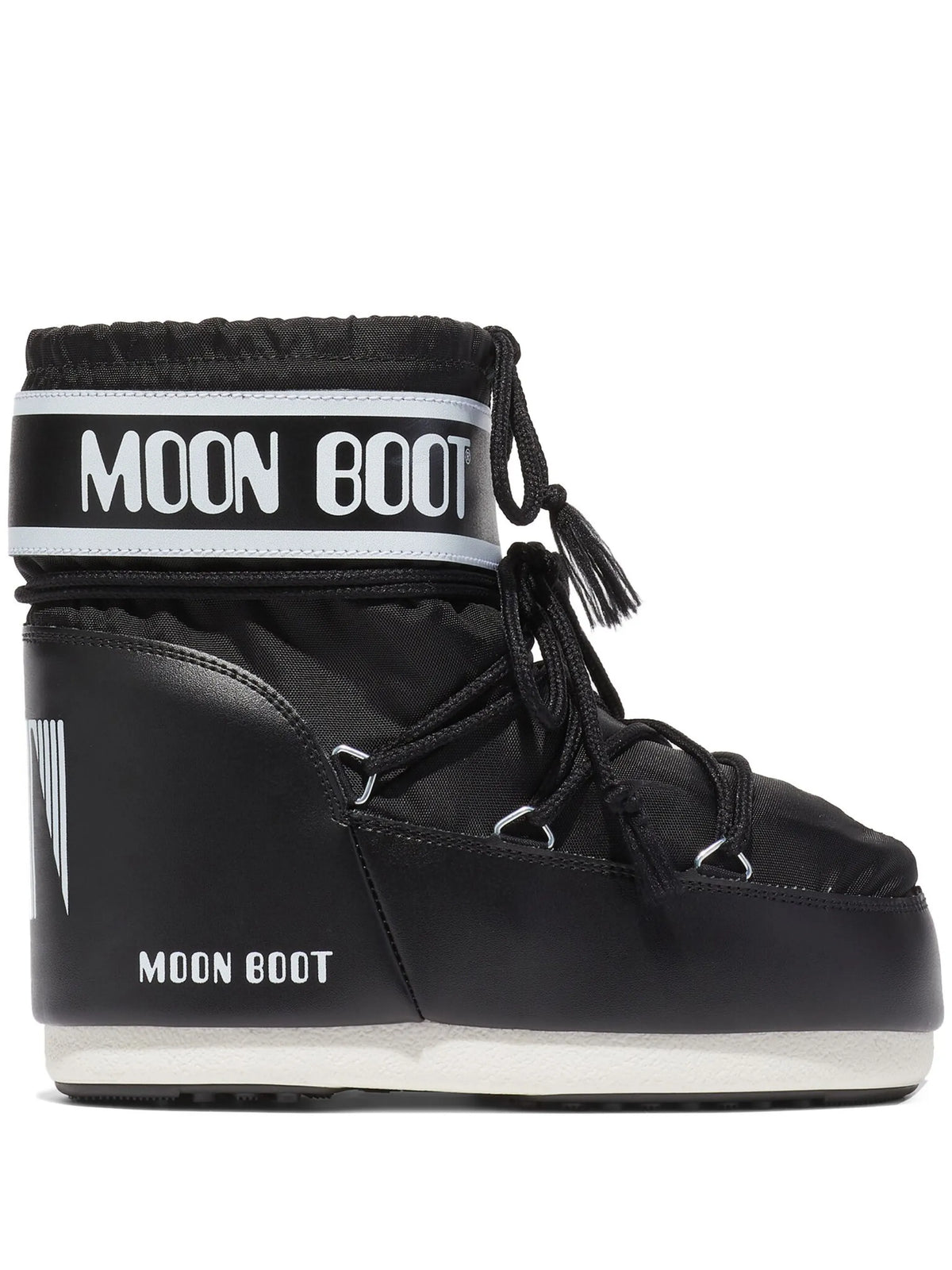 Icon Low black nylon boots