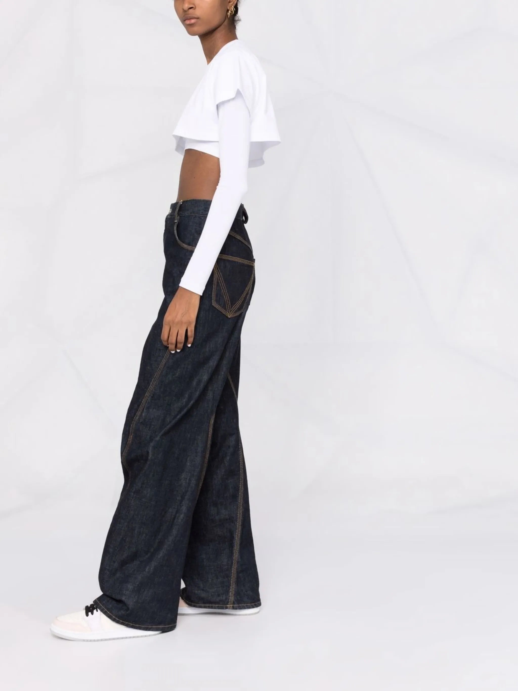 Le Double T-shirt layered top