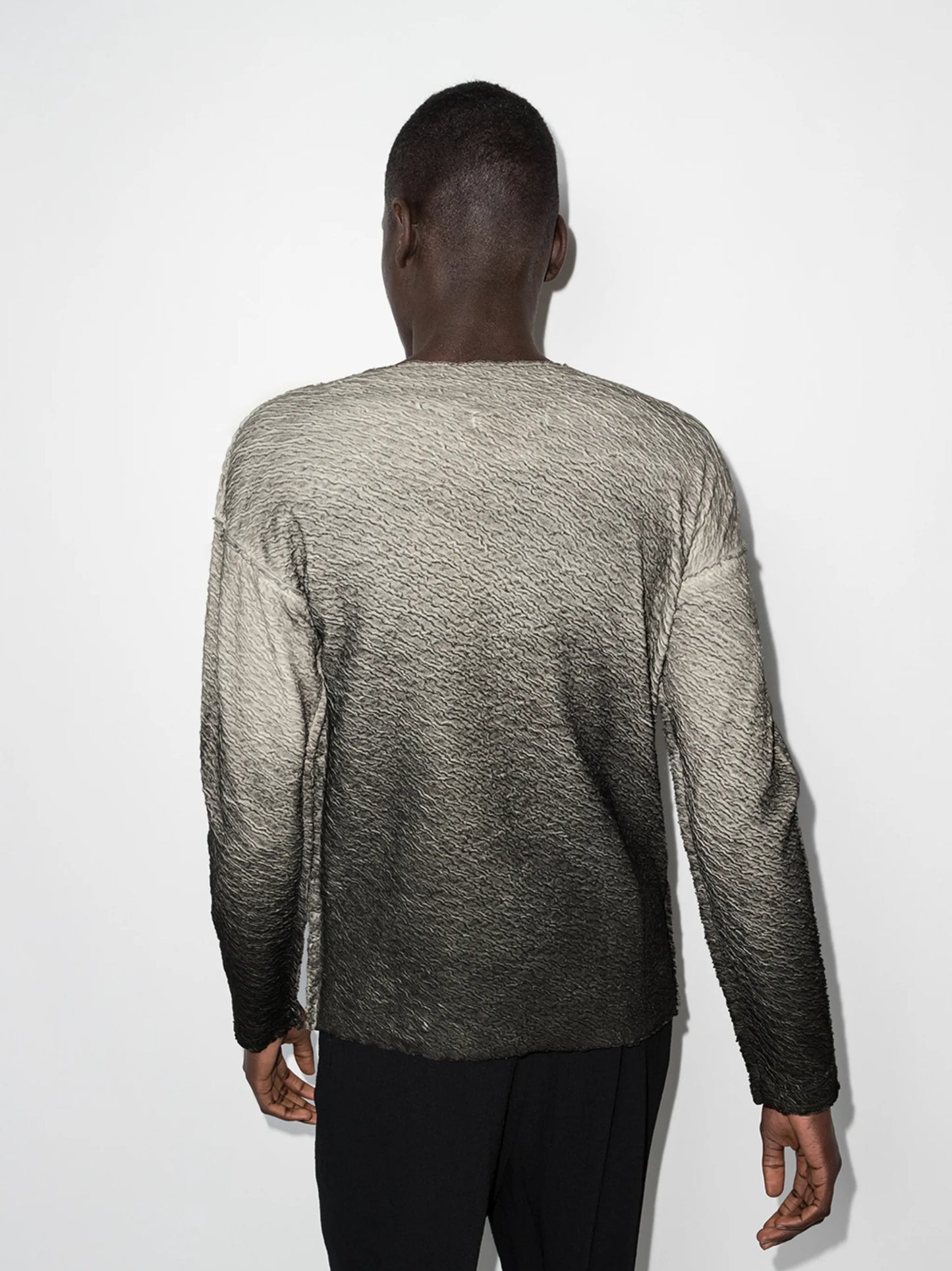 ombré-effect drop-shoulder T-shirt