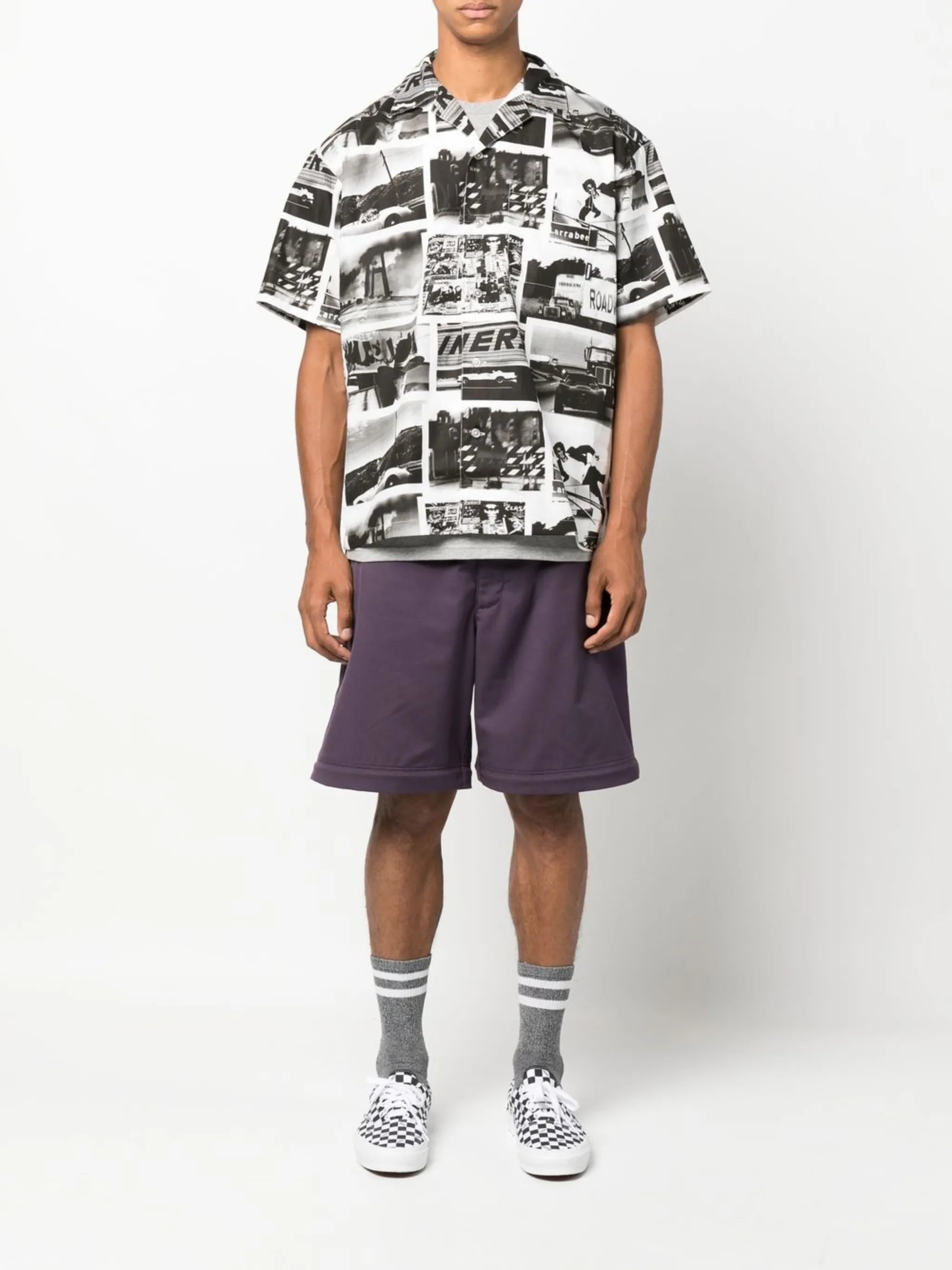 x Osamu Nagahama photograph-print shirt