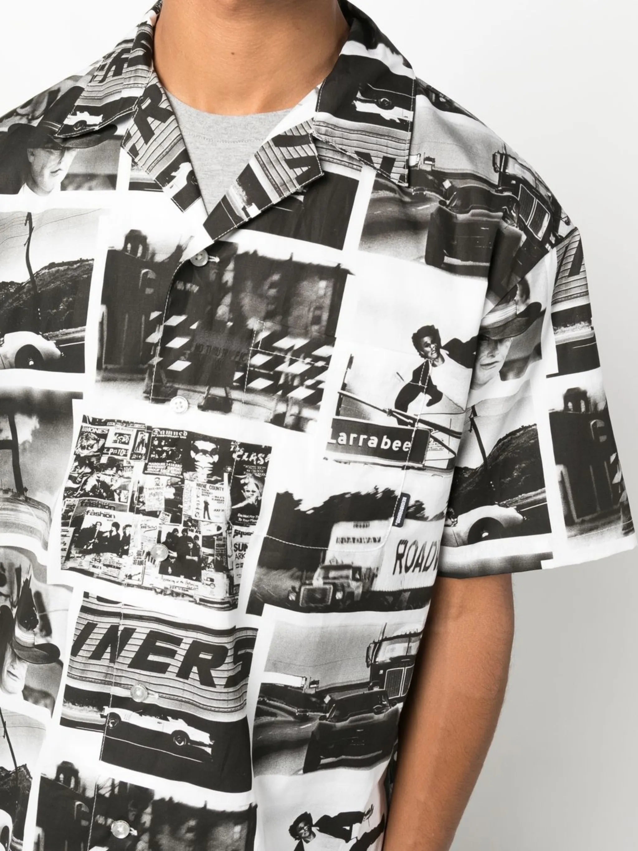 x Osamu Nagahama photograph-print shirt