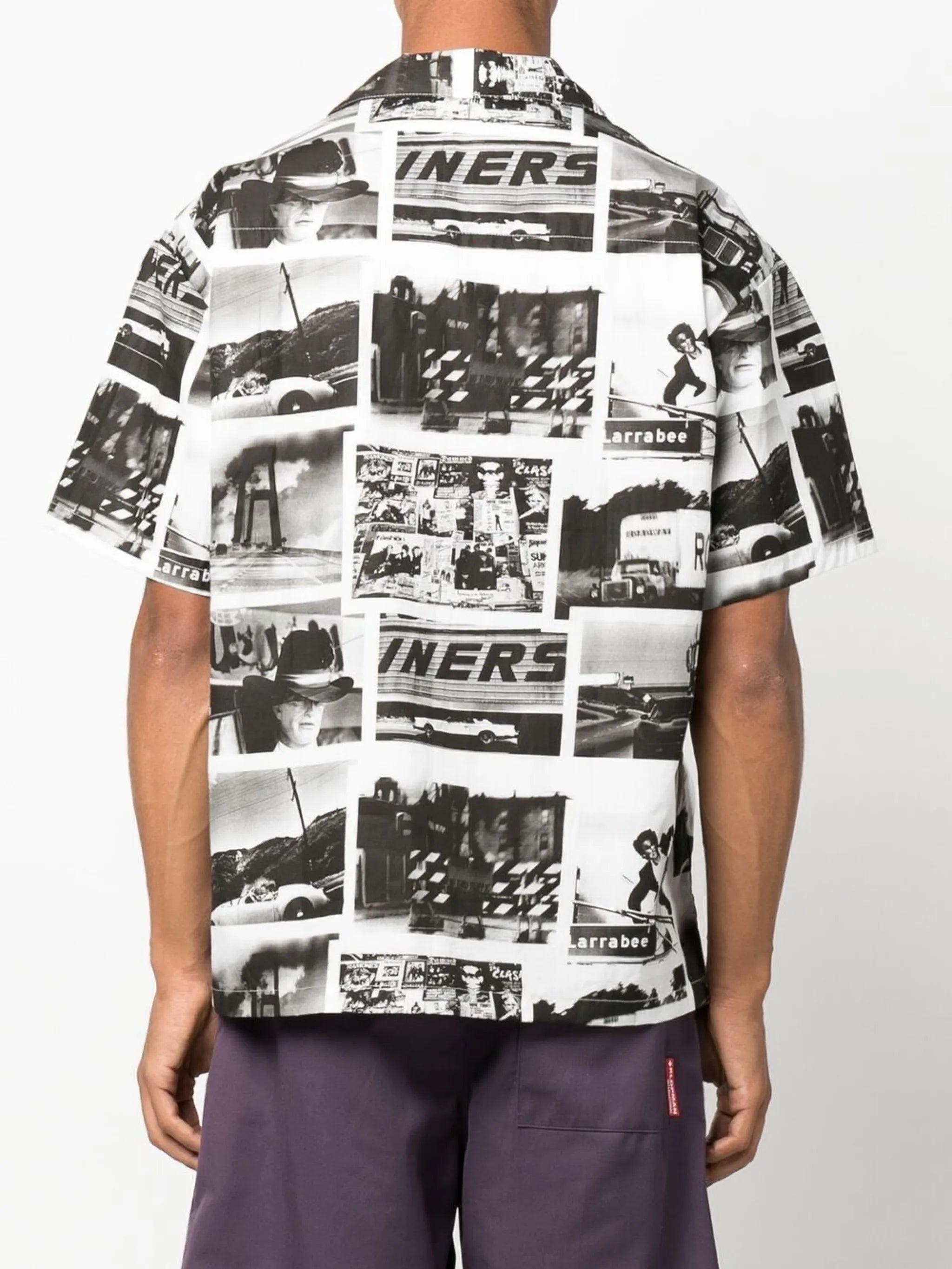 x Osamu Nagahama photograph-print shirt