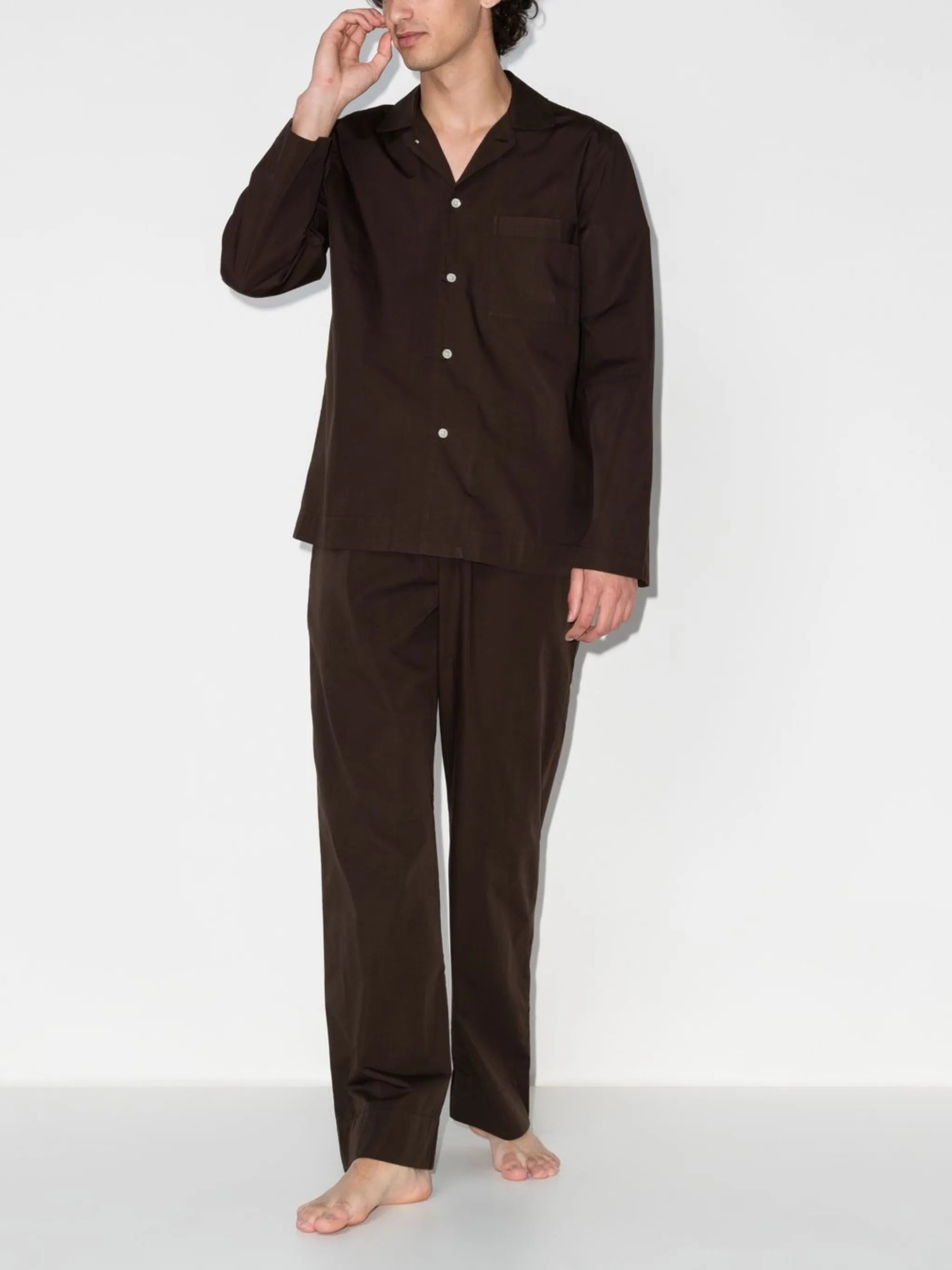drawstring pyjama trousers