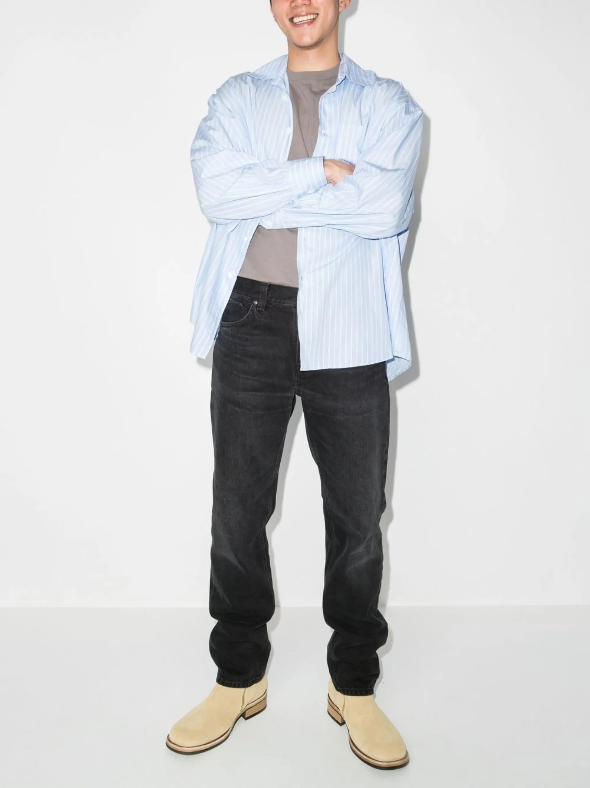 Gritty Jackson straight-leg jeans