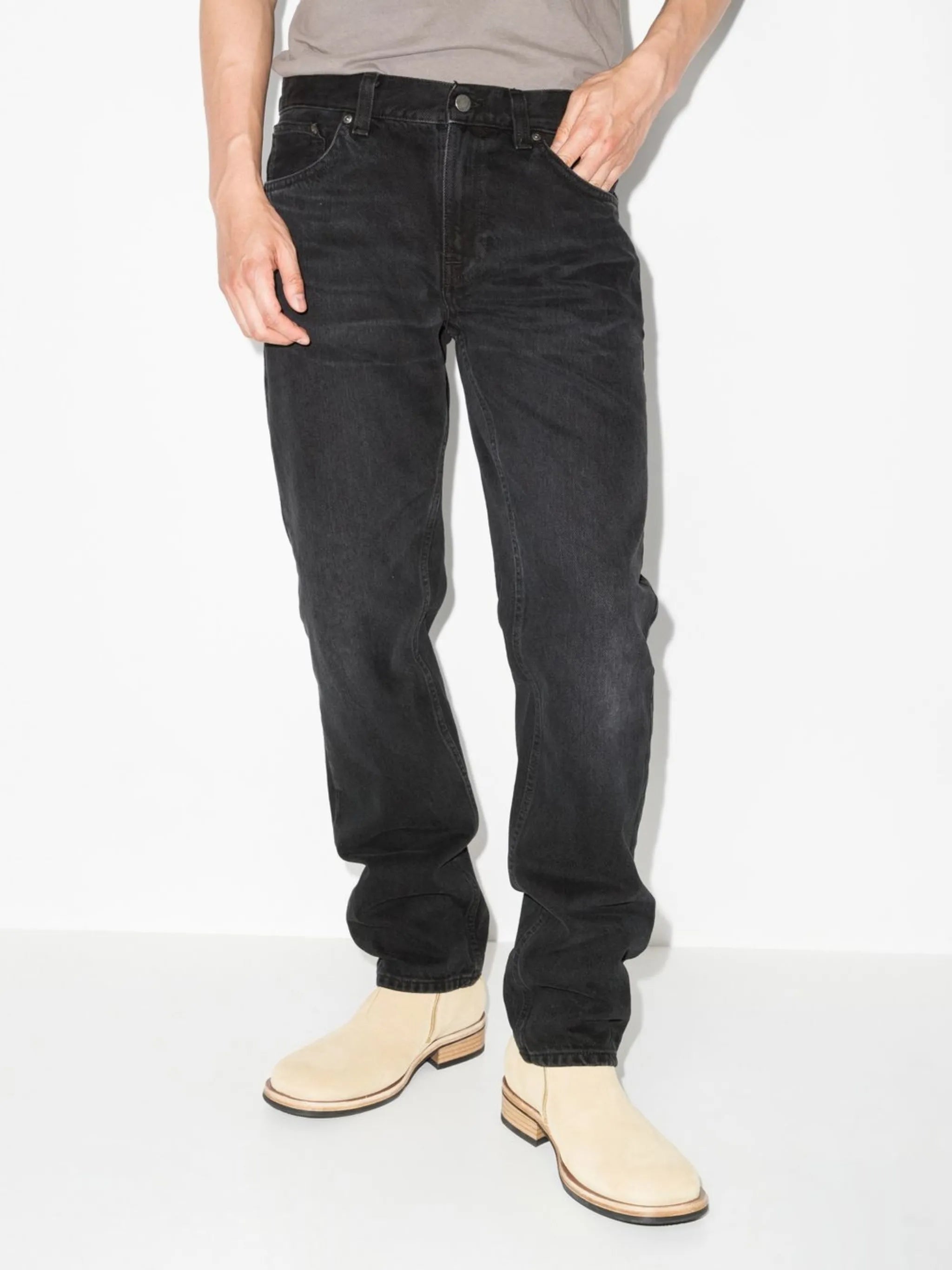 Gritty Jackson straight-leg jeans
