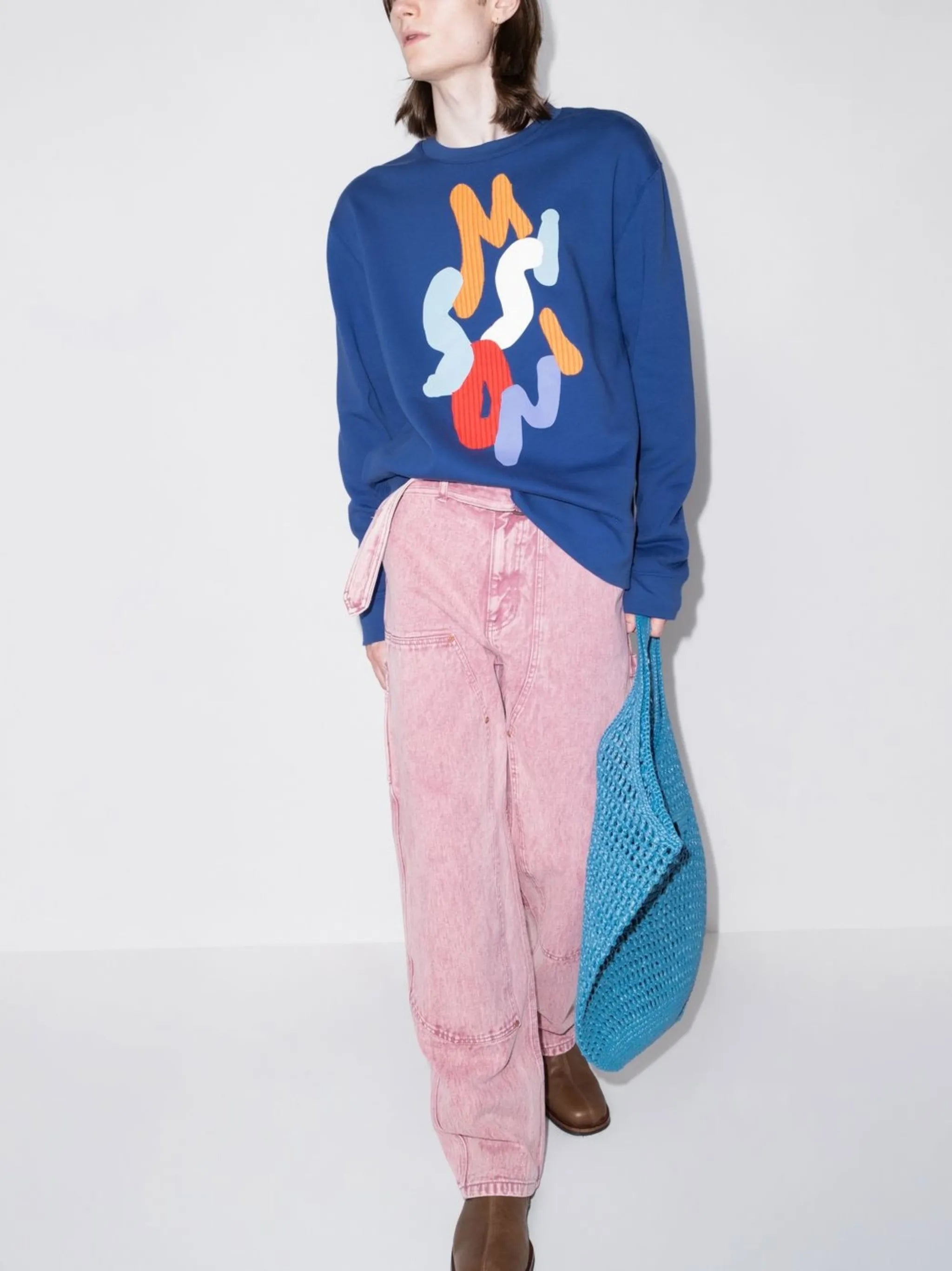 logo-print sweatshirt