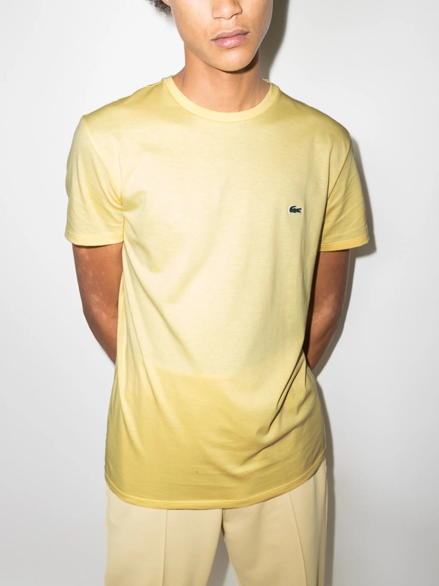 logo-patch cotton T-shirt