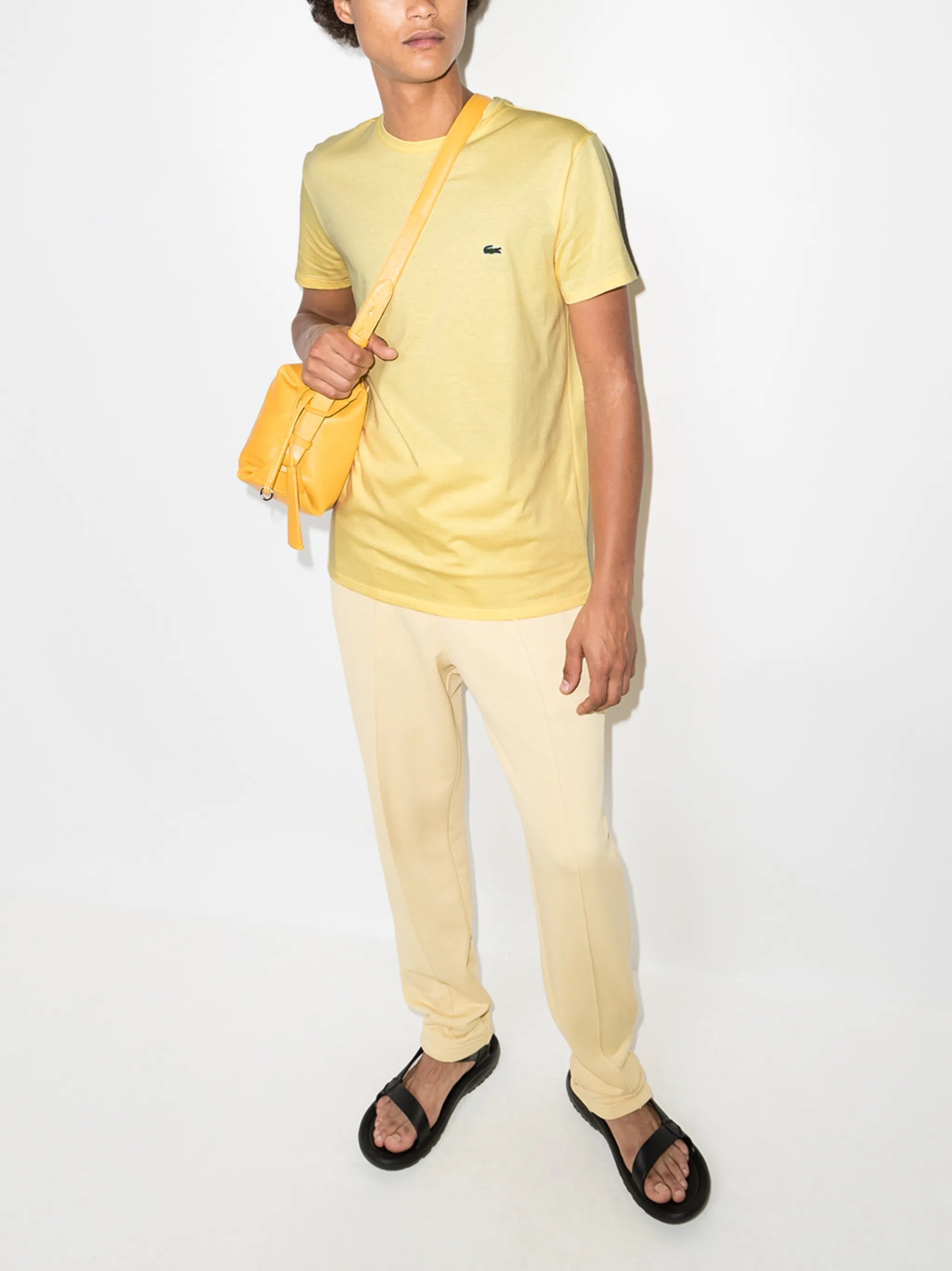 logo-patch cotton T-shirt