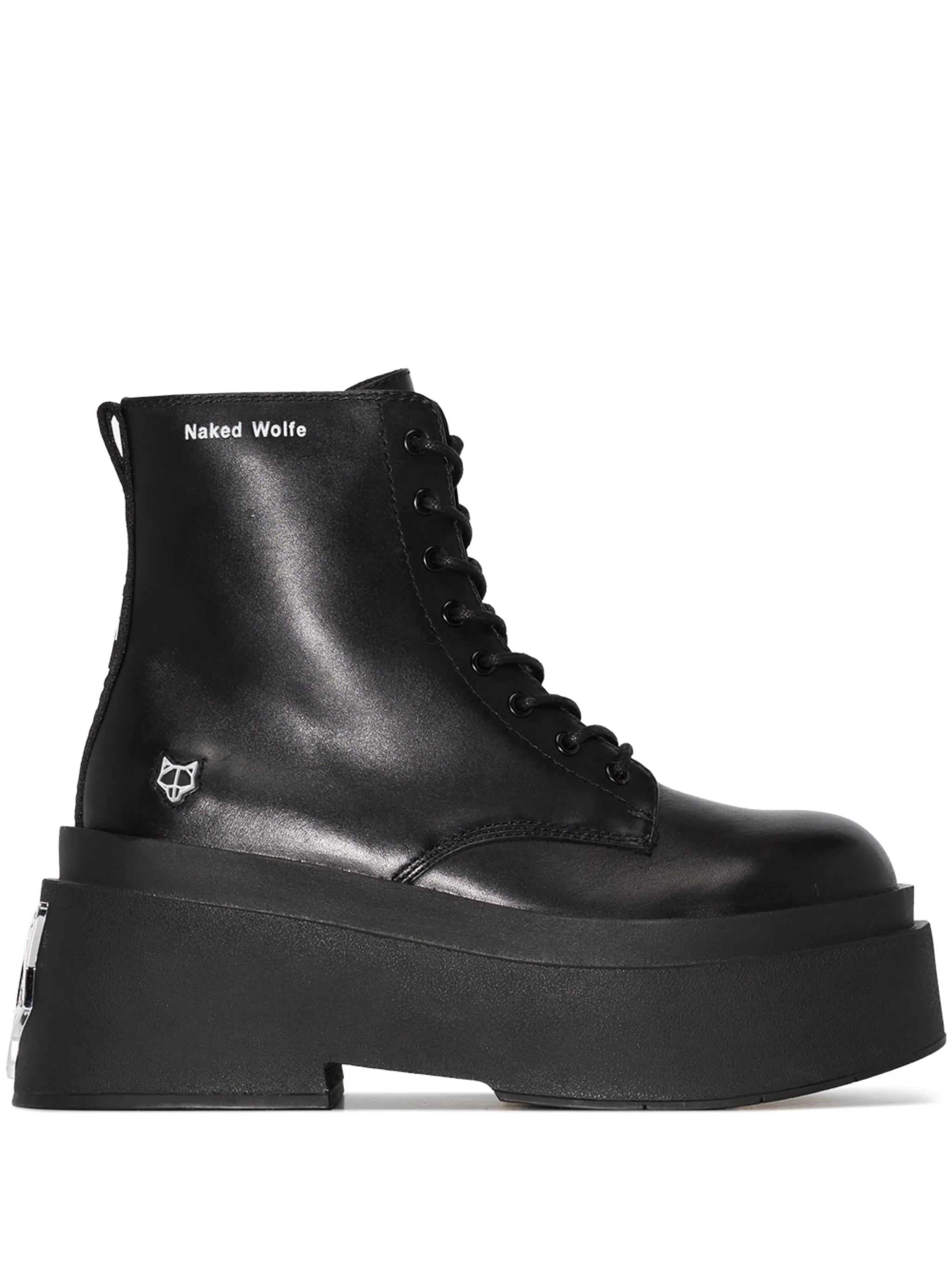 Saturn 160mm platform lace-up boots