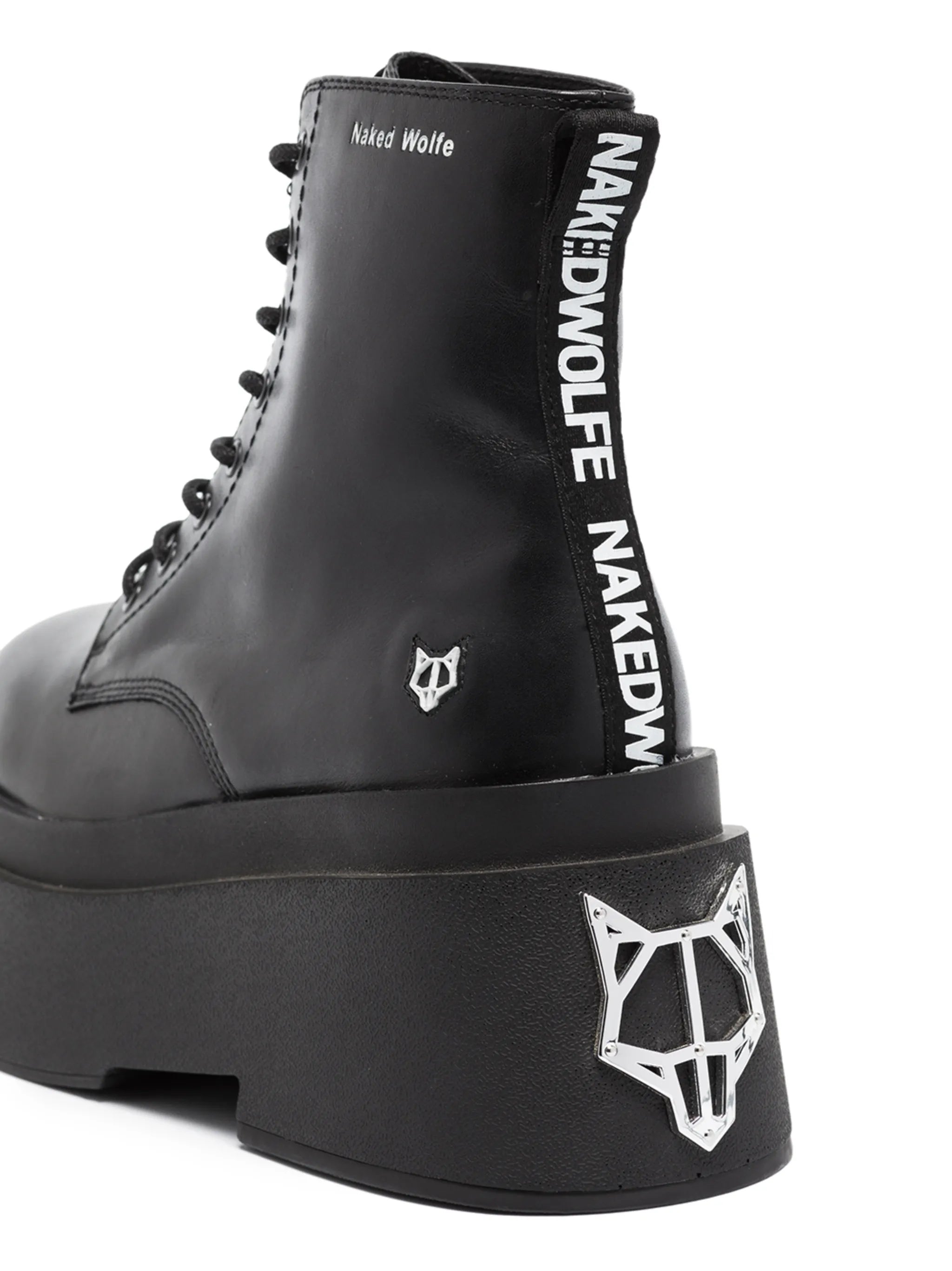 Saturn 160mm platform lace-up boots