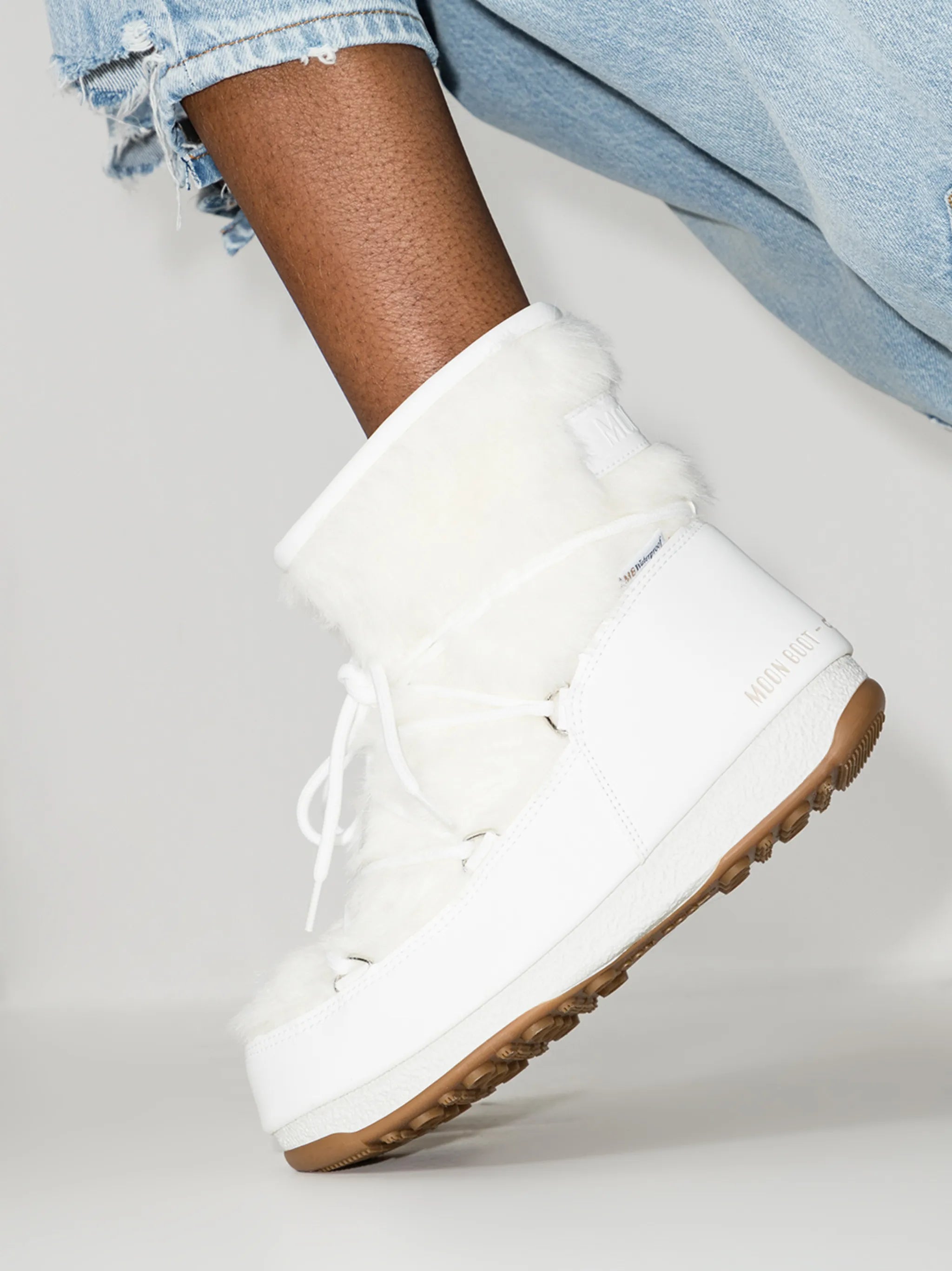 Monaco faux-fur boots