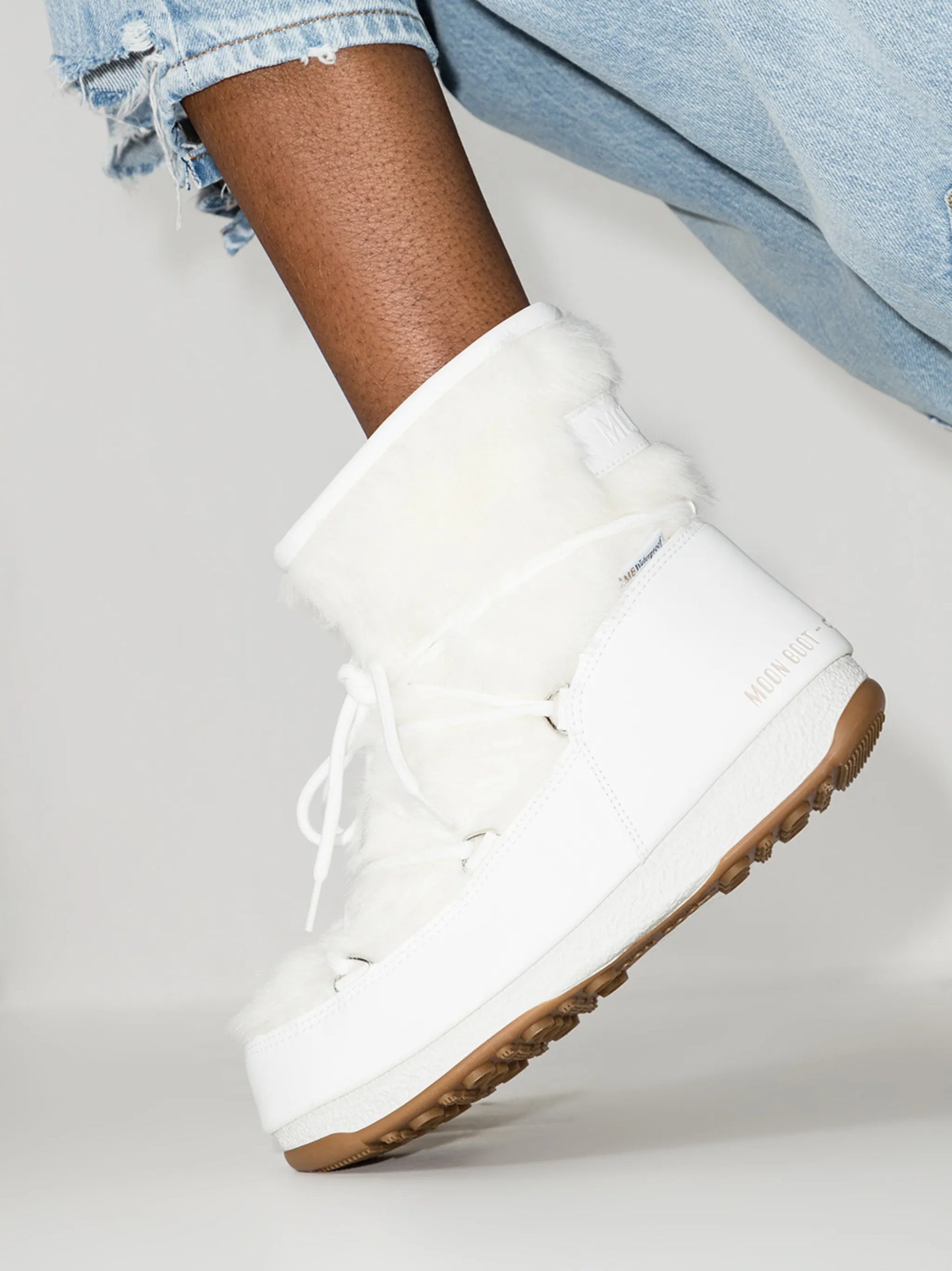Monaco faux-fur boots
