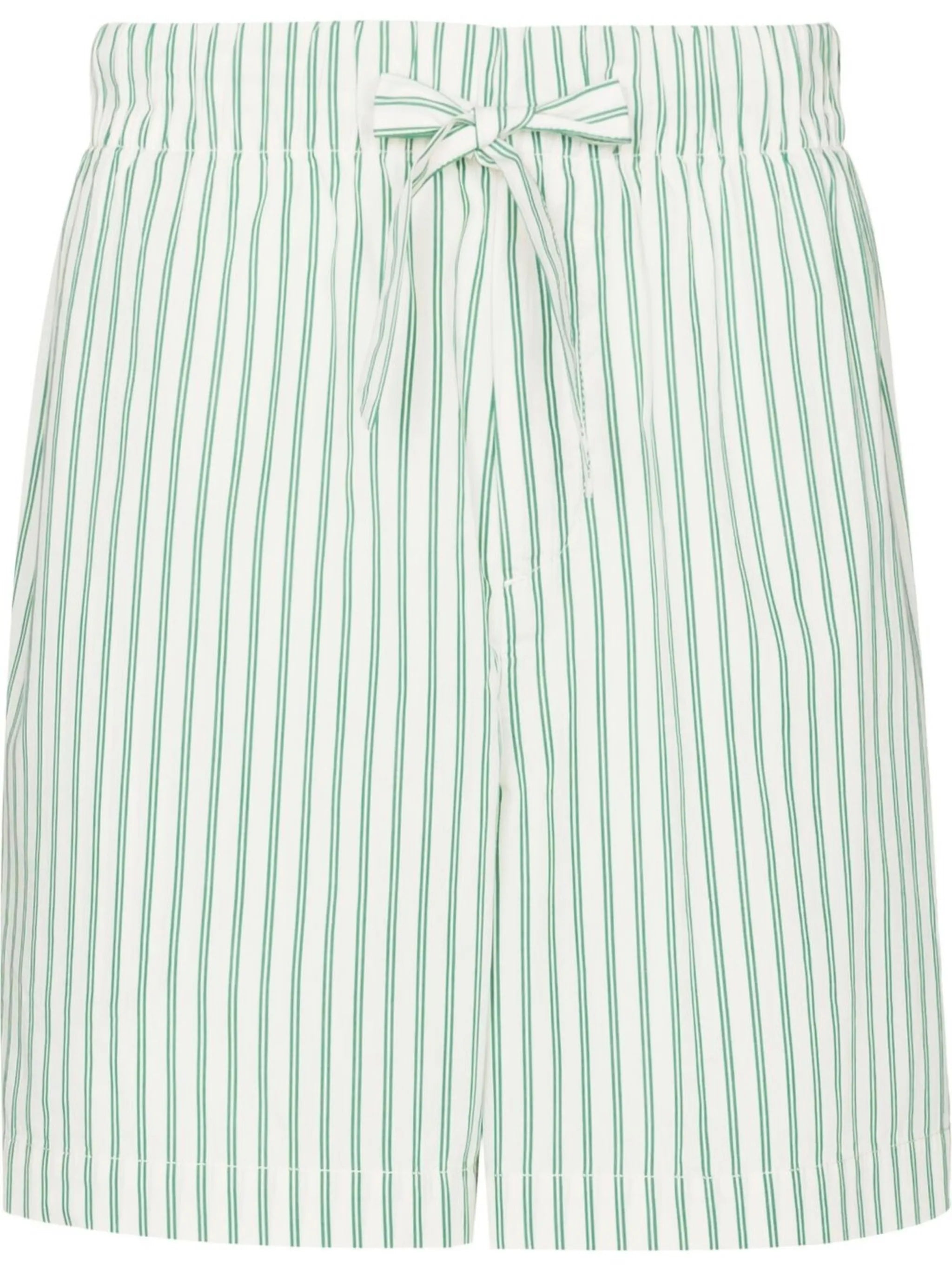 striped poplin pyjama shorts