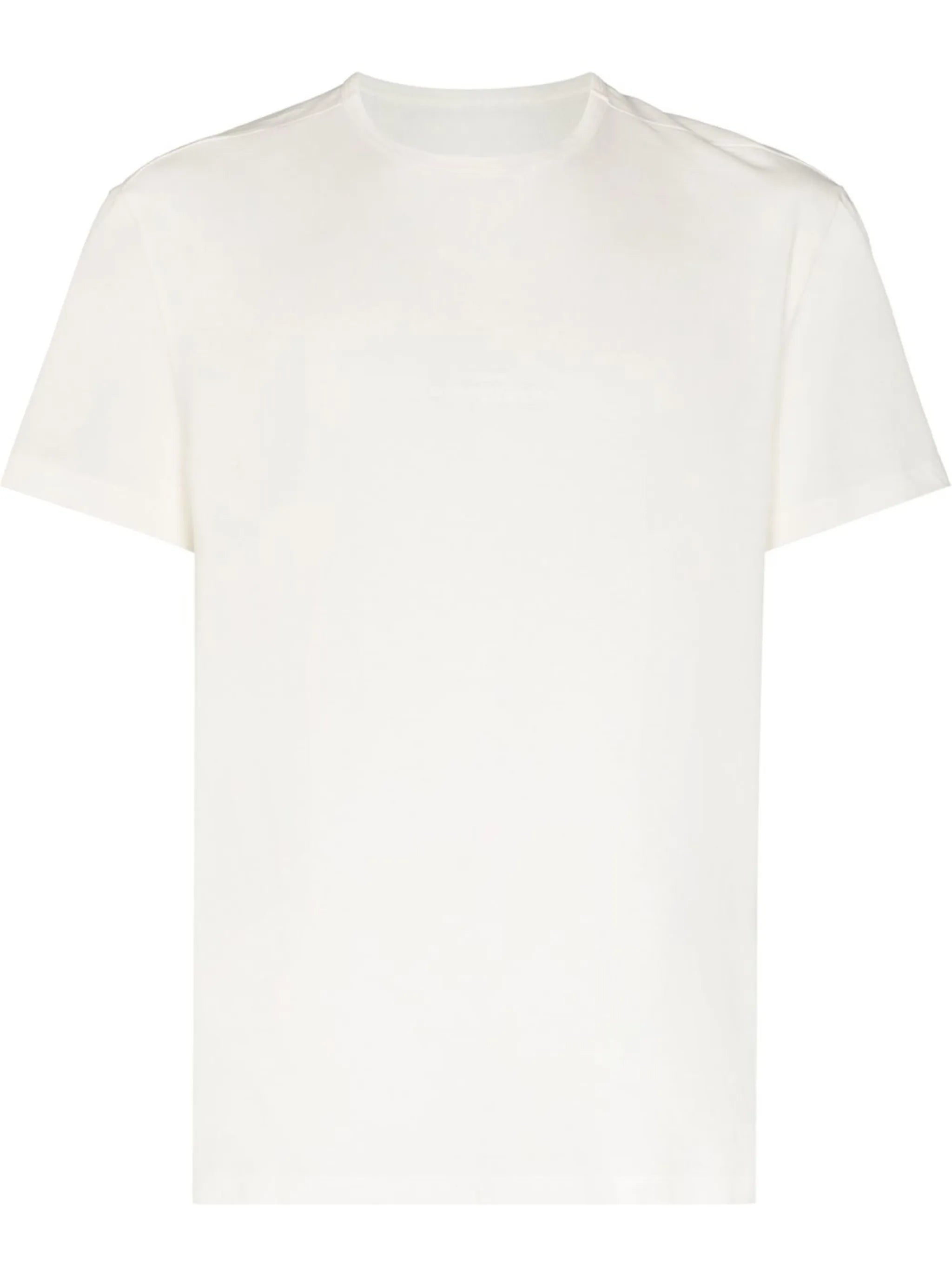 logo-embroidered jersey T-shirt