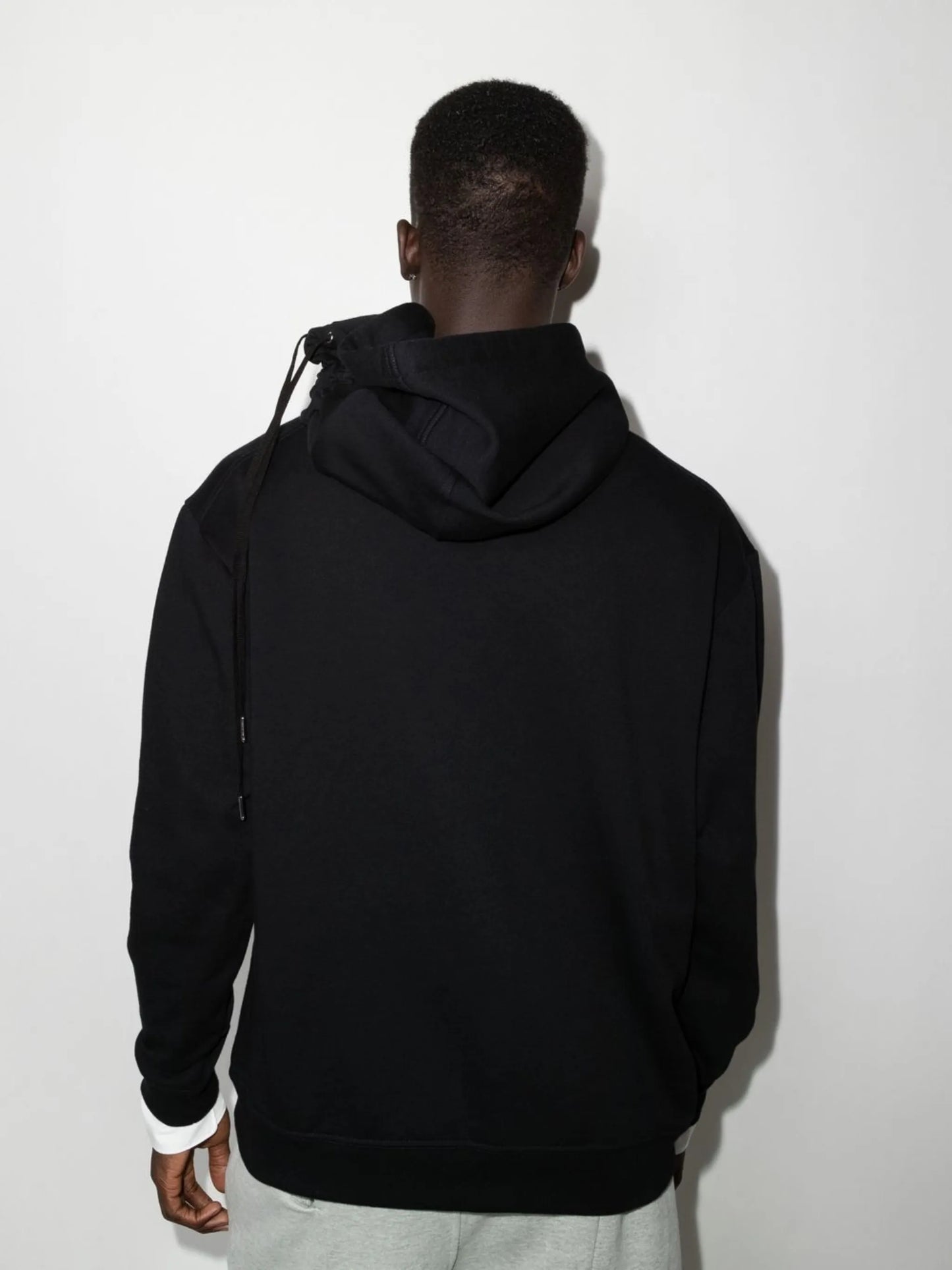 x Fila drawstring-hood cotton hoodie