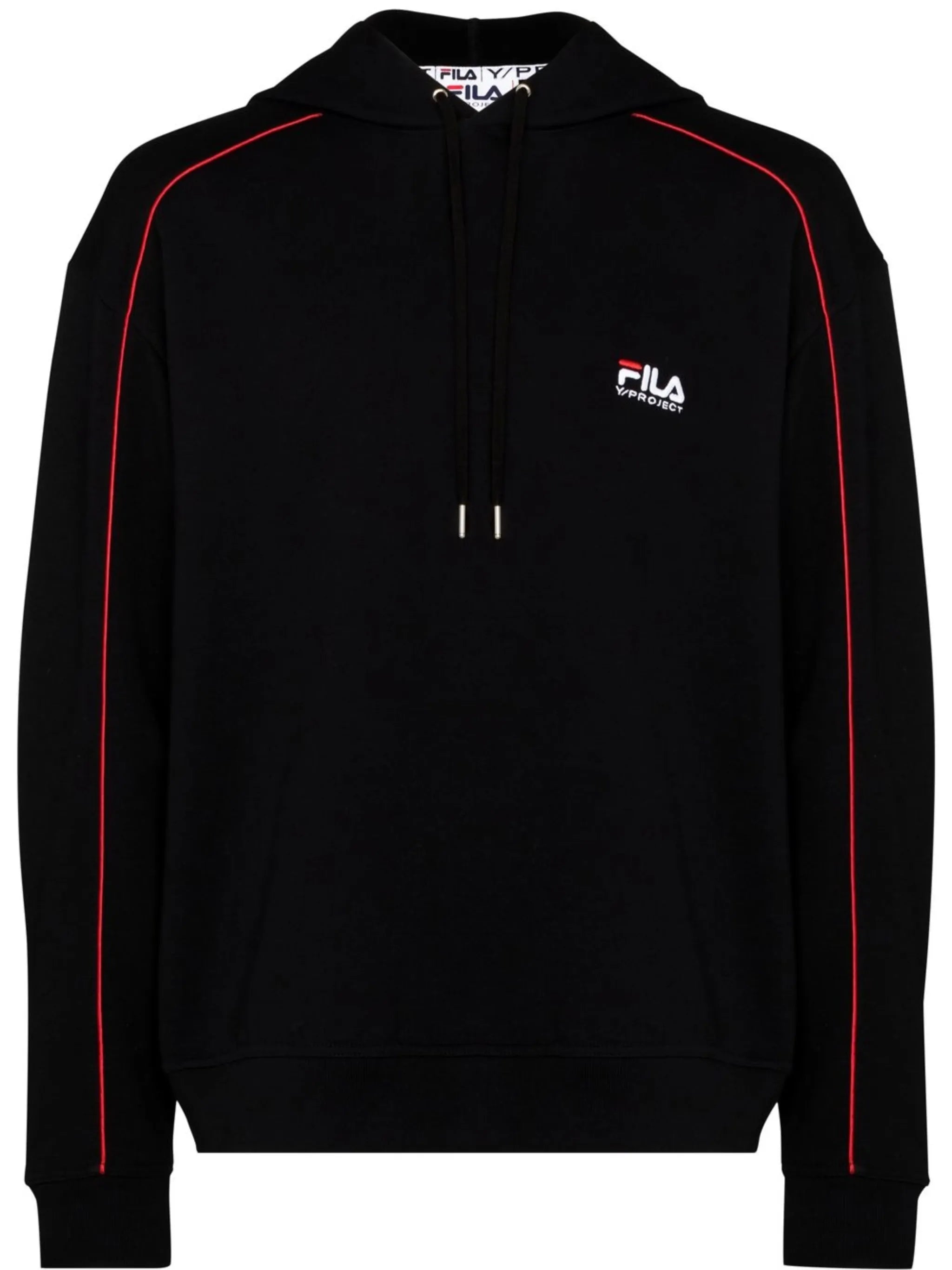 x Fila drawstring-hood cotton hoodie