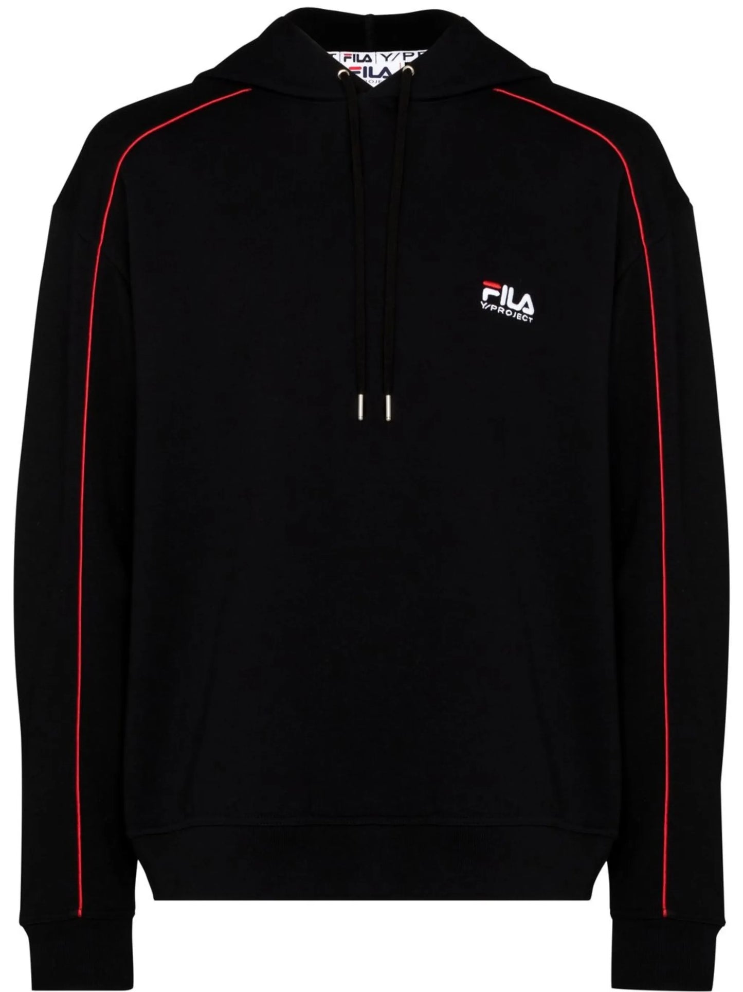 x Fila drawstring-hood cotton hoodie