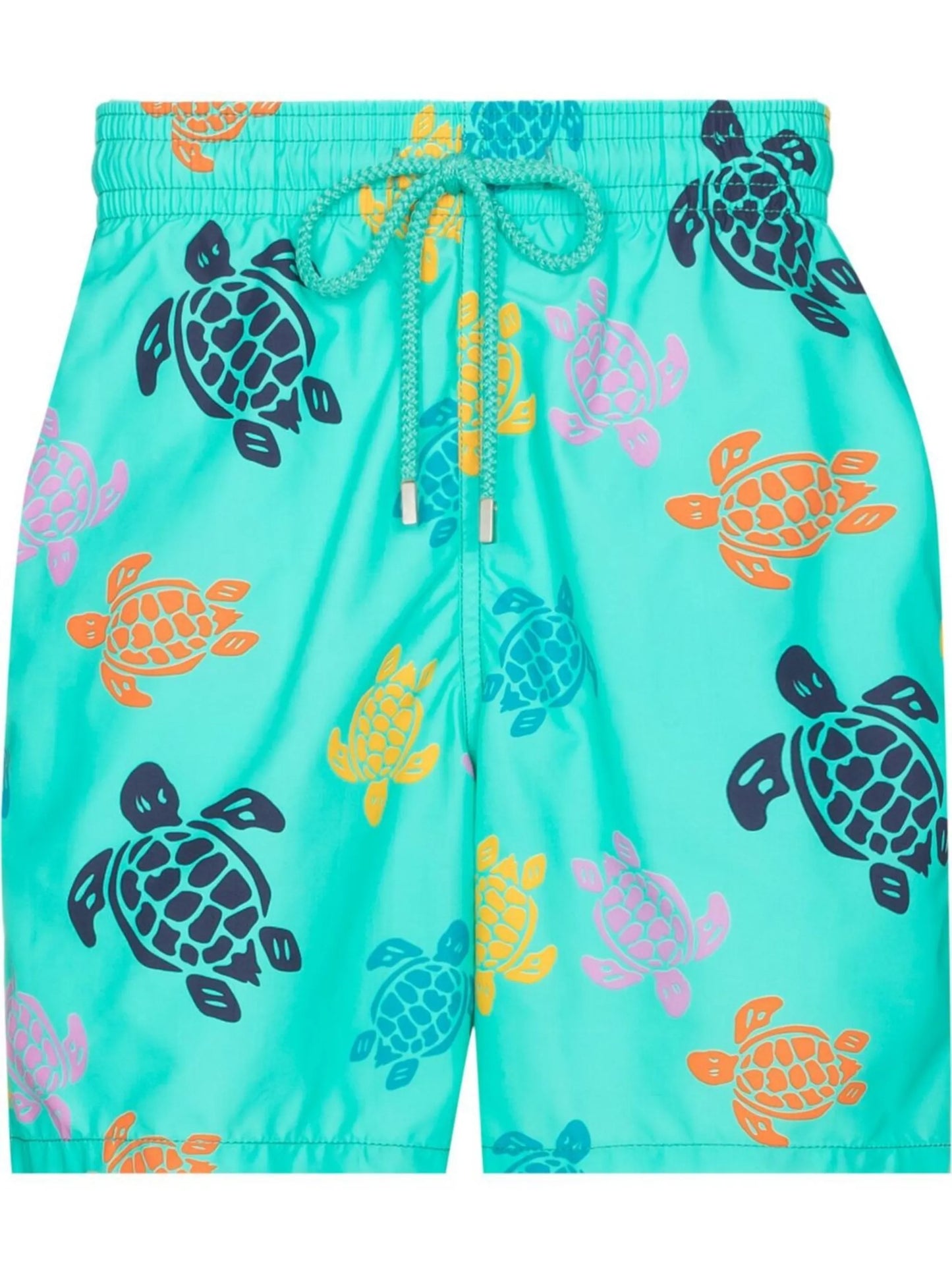 turtle-print swim shorts