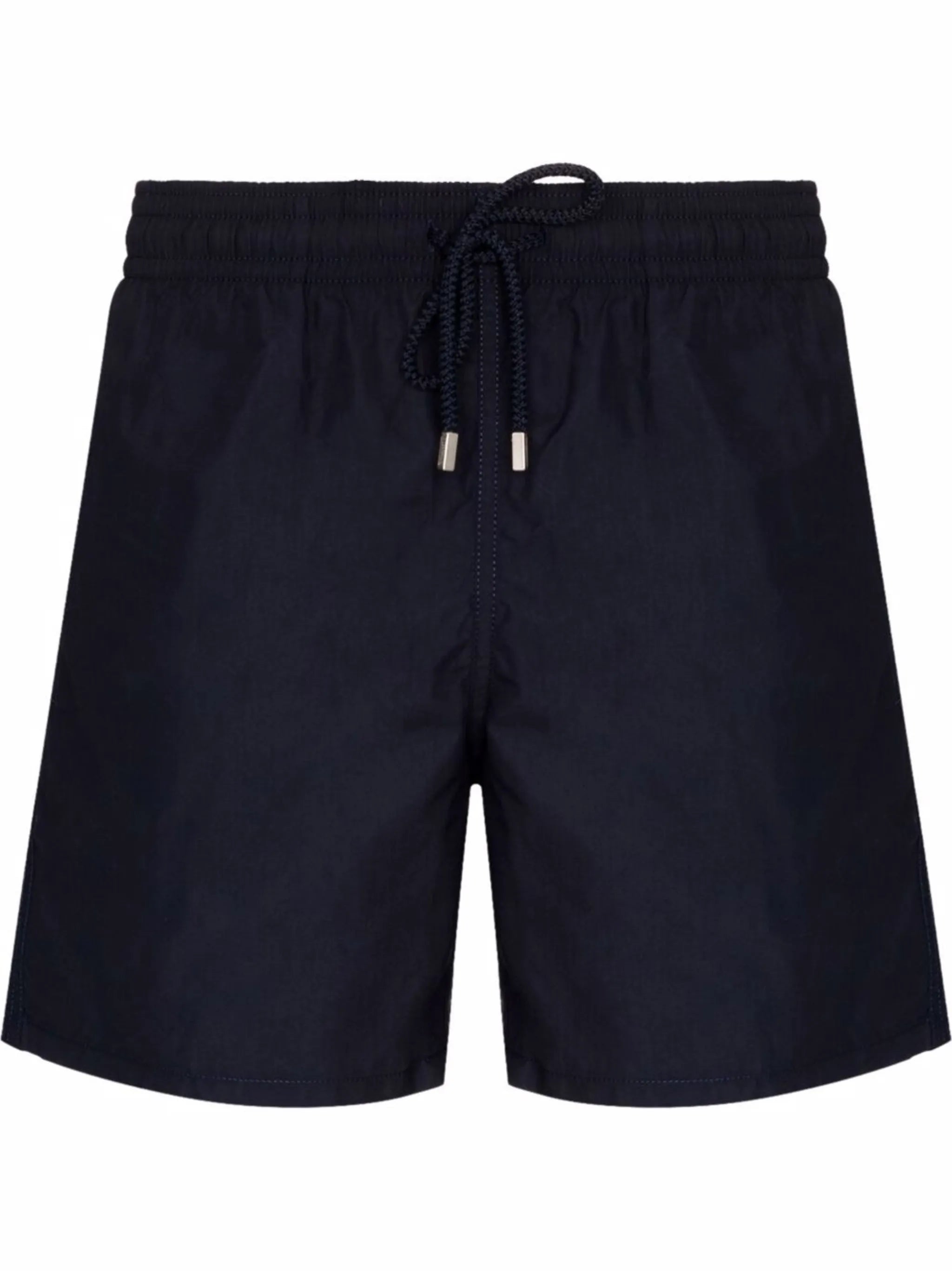 logo-patch drawstring swim shorts