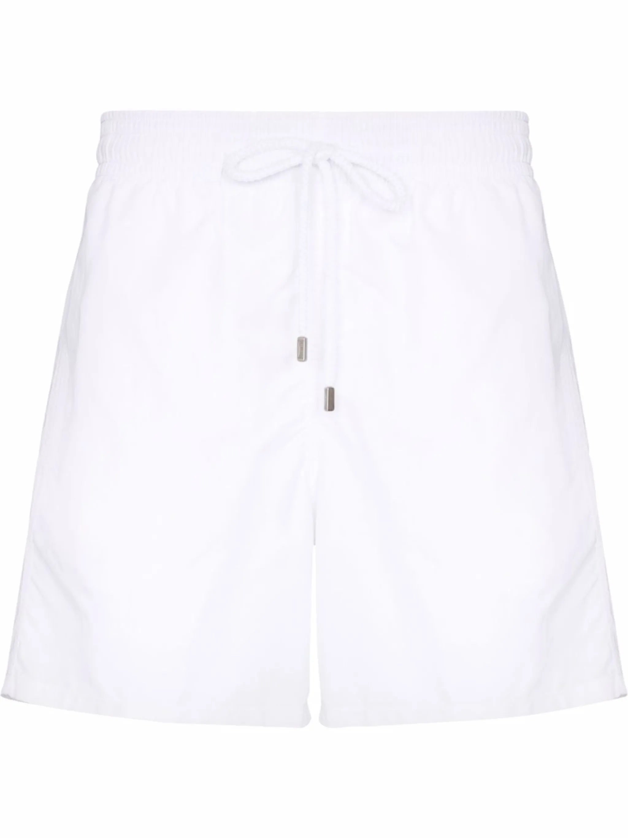 logo-patch drawstring swim shorts