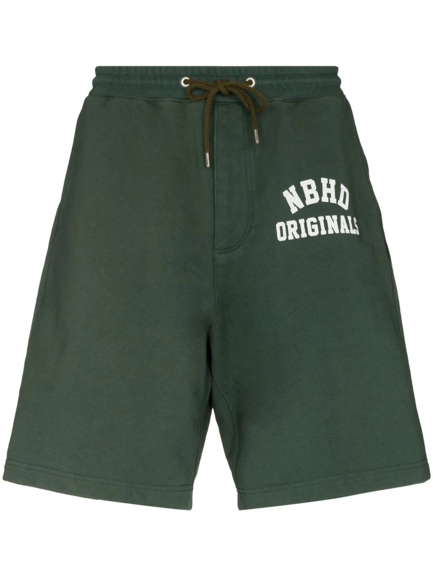 logo-print track shorts