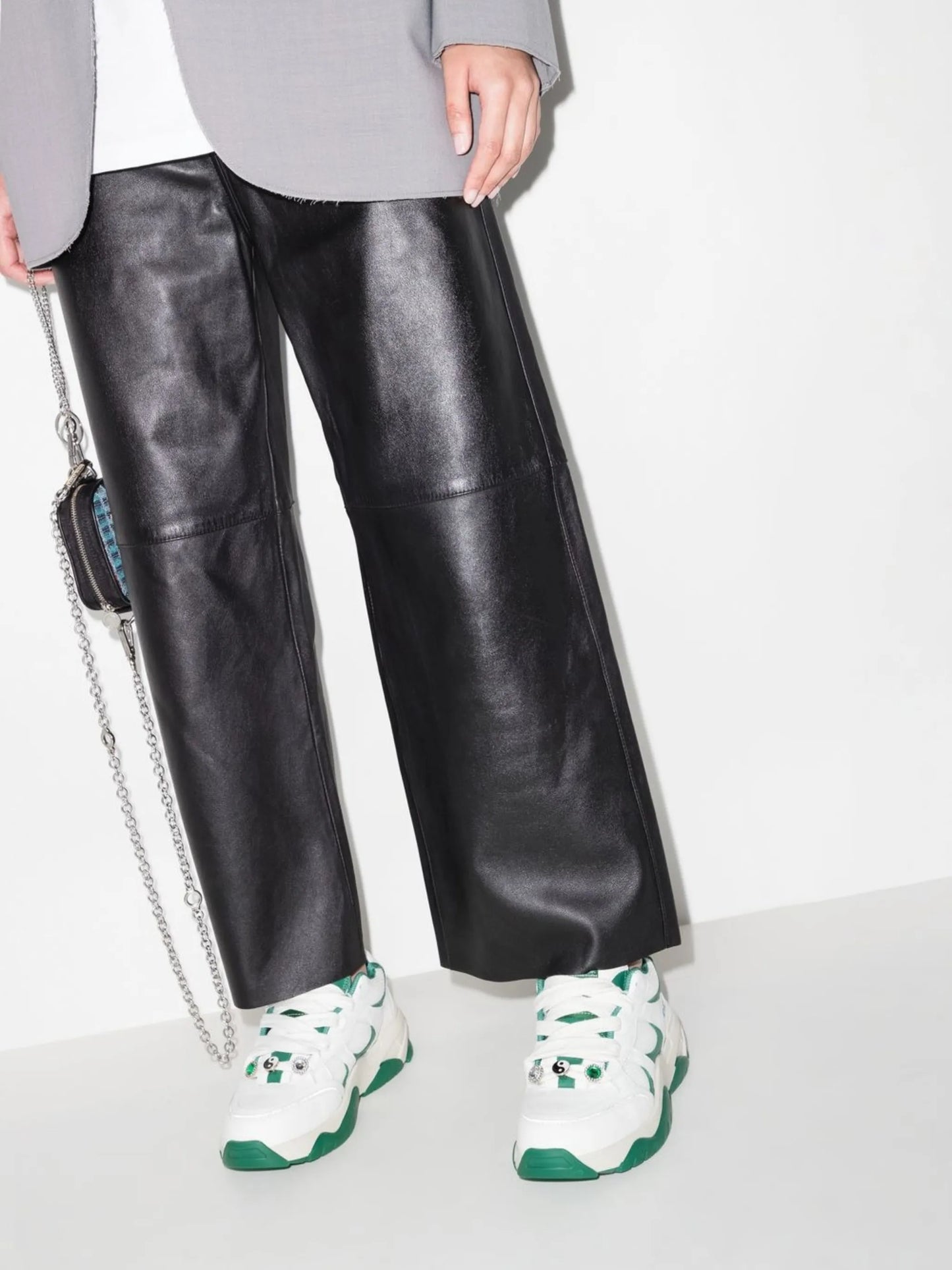 Catfish Lo crystal-embellished sneakers