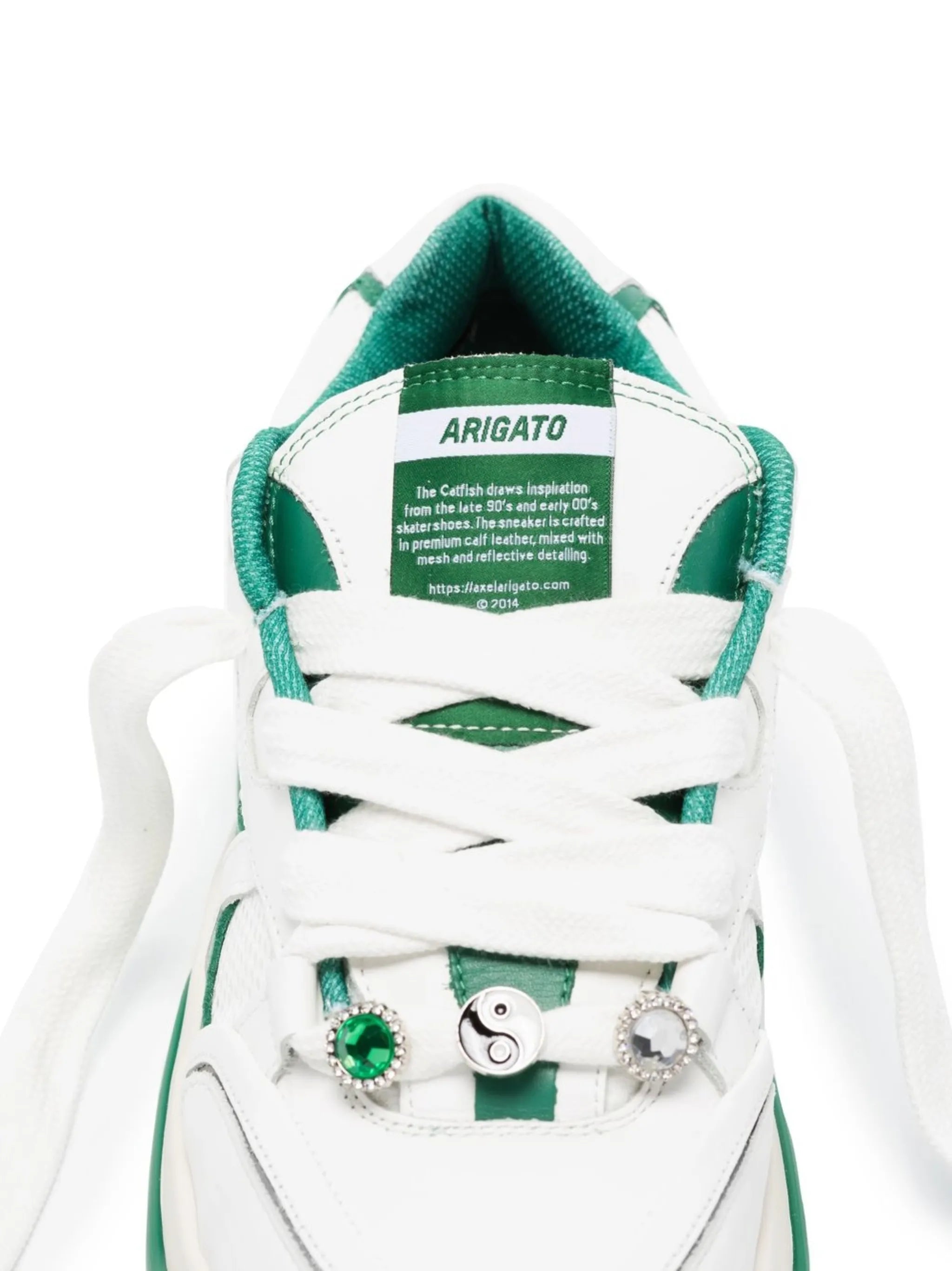 Catfish Lo crystal-embellished sneakers